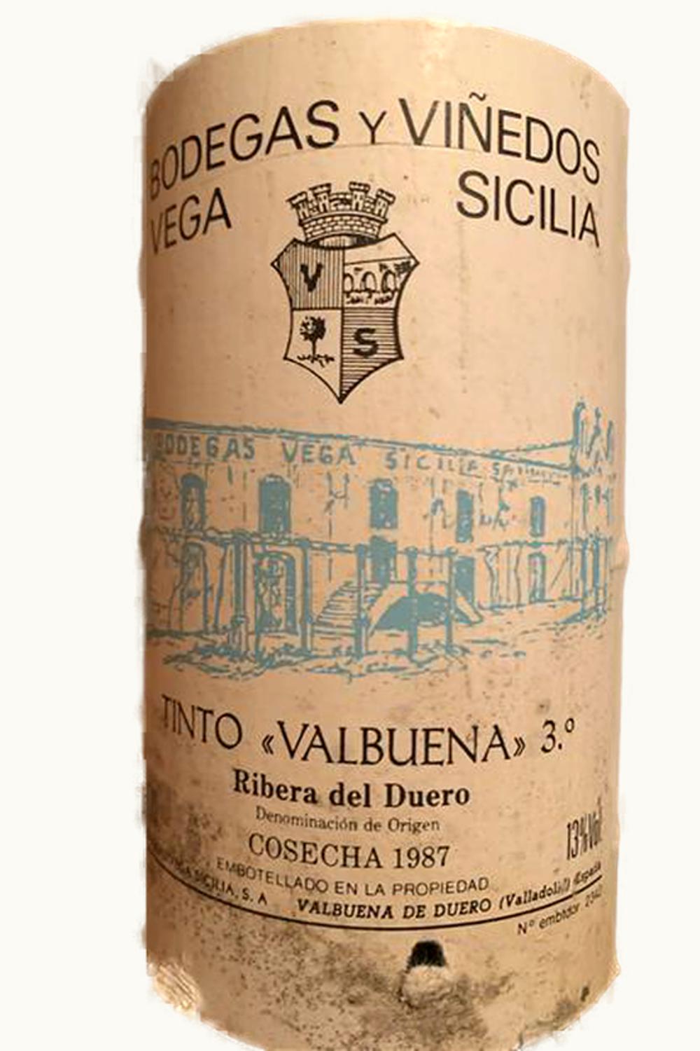 Vega Sicilia Vega Sicilia Tinto Valbuena 3, 1987