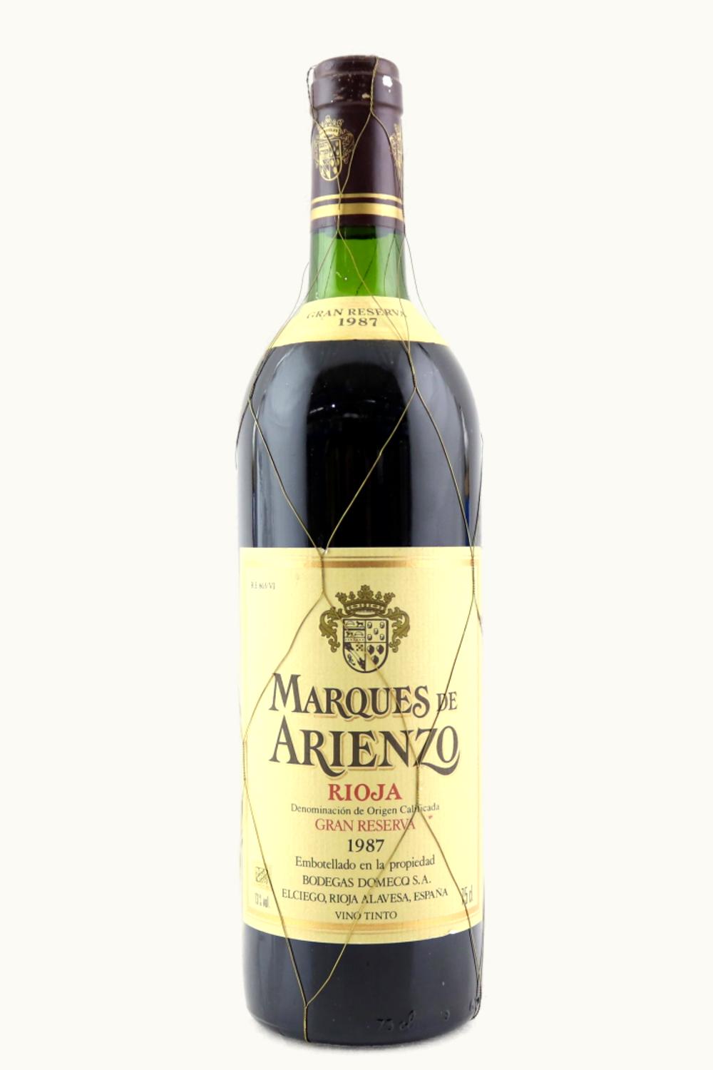 Marqués de Riscal Marqués de Riscal Arienzo Gran Reserva, 1987