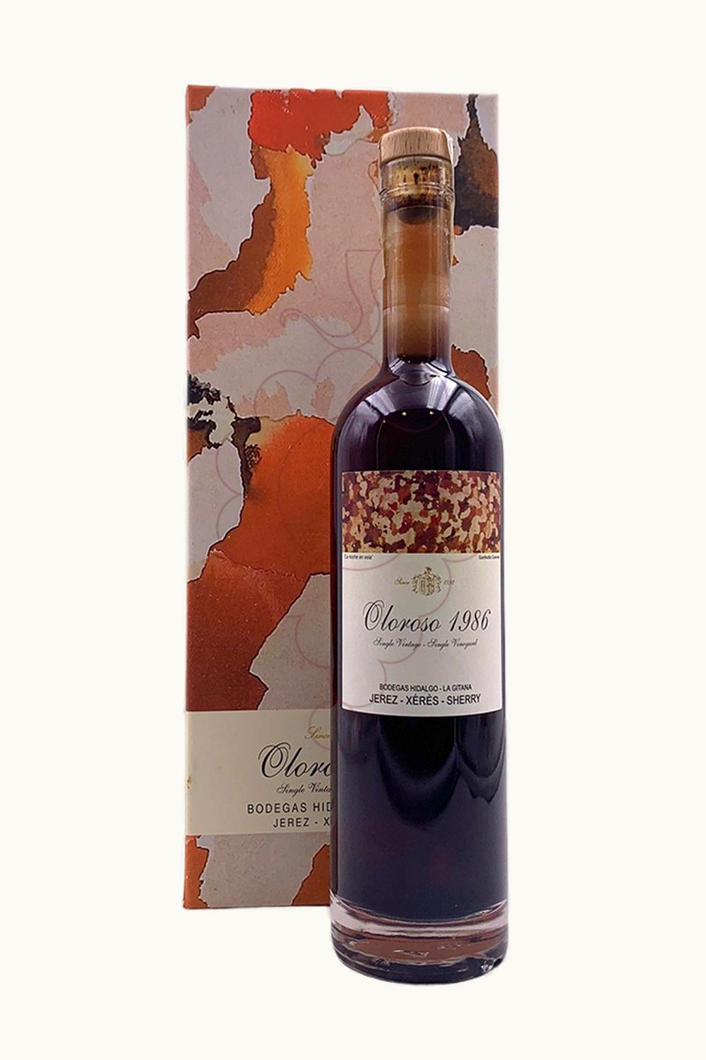 Hidalgo La Gitana Hidalgo La Gitana Oloroso Single Vintage, 1986