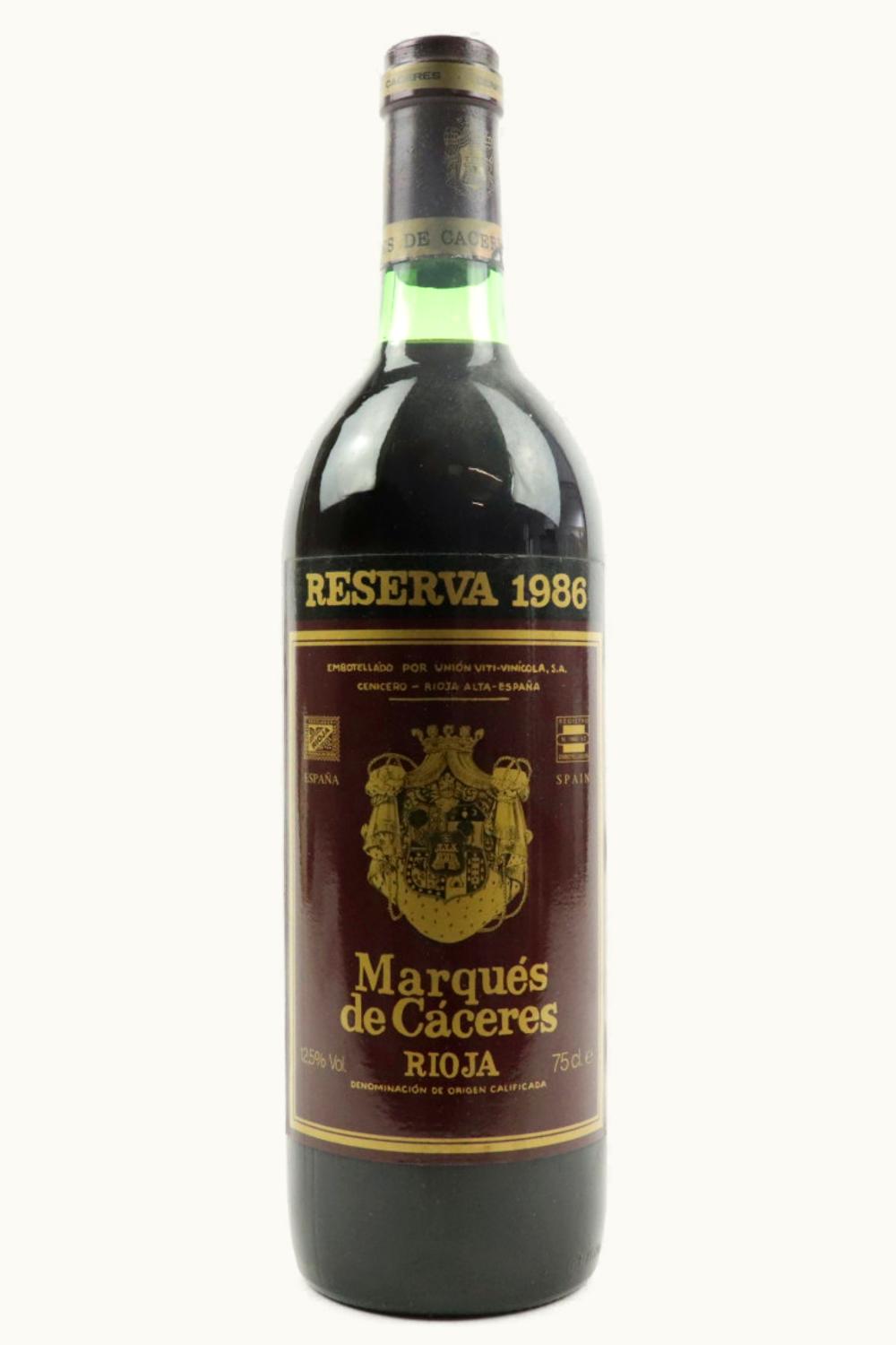 Marqués de Cáceres Marqués de Cáceres Gran Reserva, 1986
