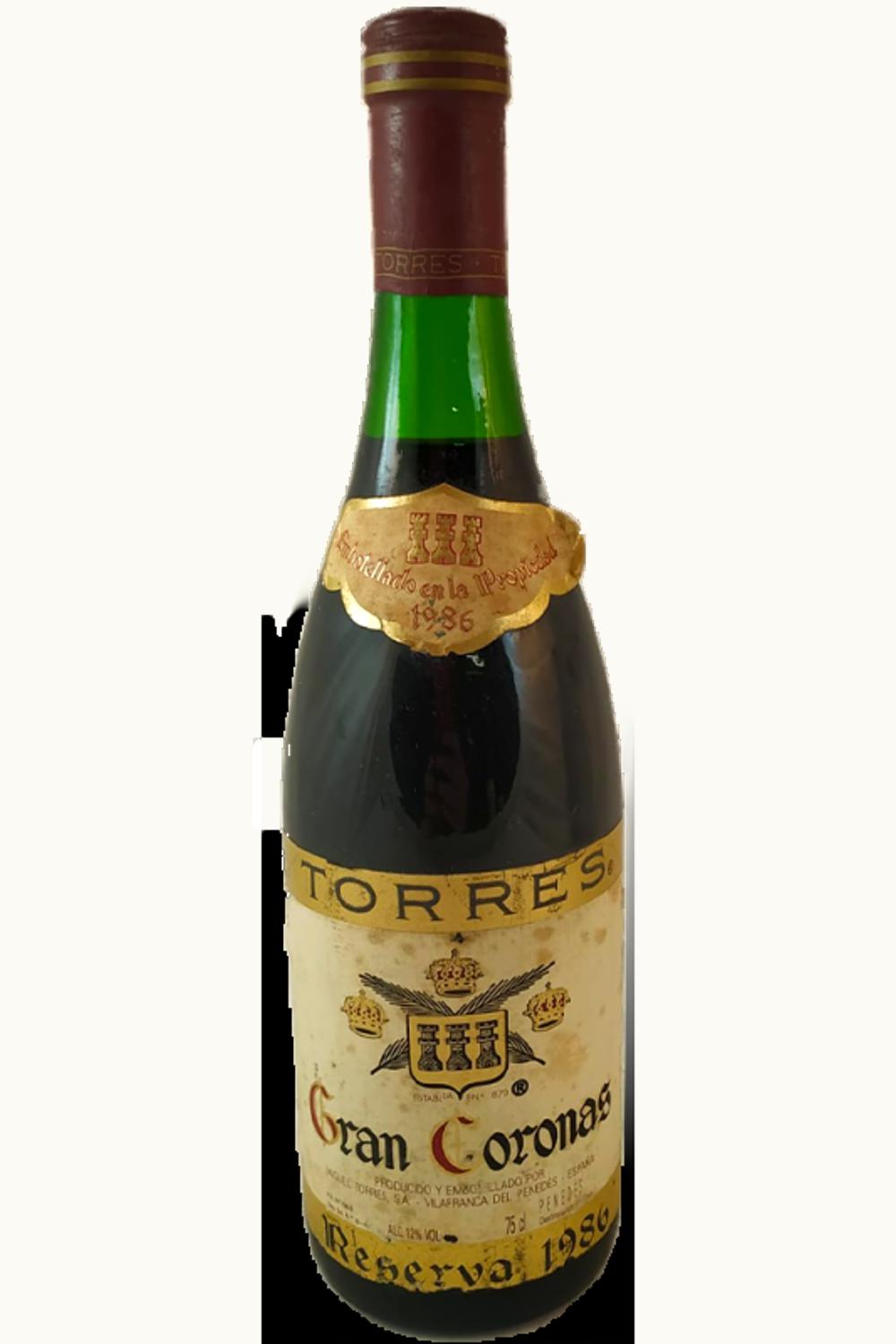 Torres Torres Gran Coronas Cabernet Sauvignon Reserva, 1986