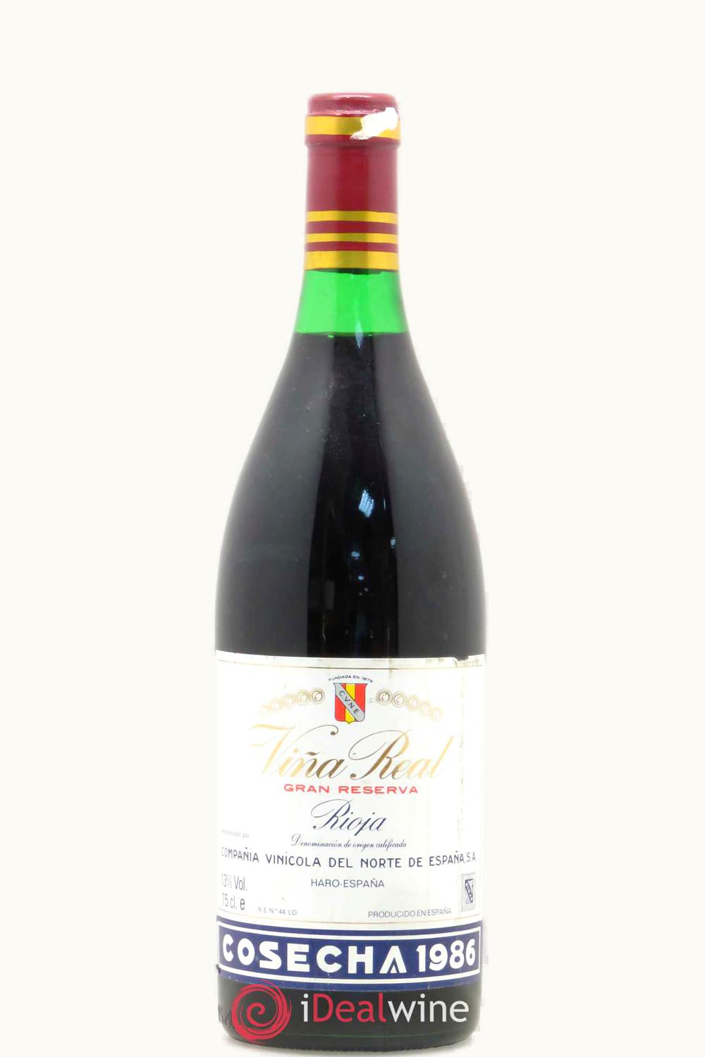 C.V.N.E. C.V.N.E. Viña Real Crianza, 1986