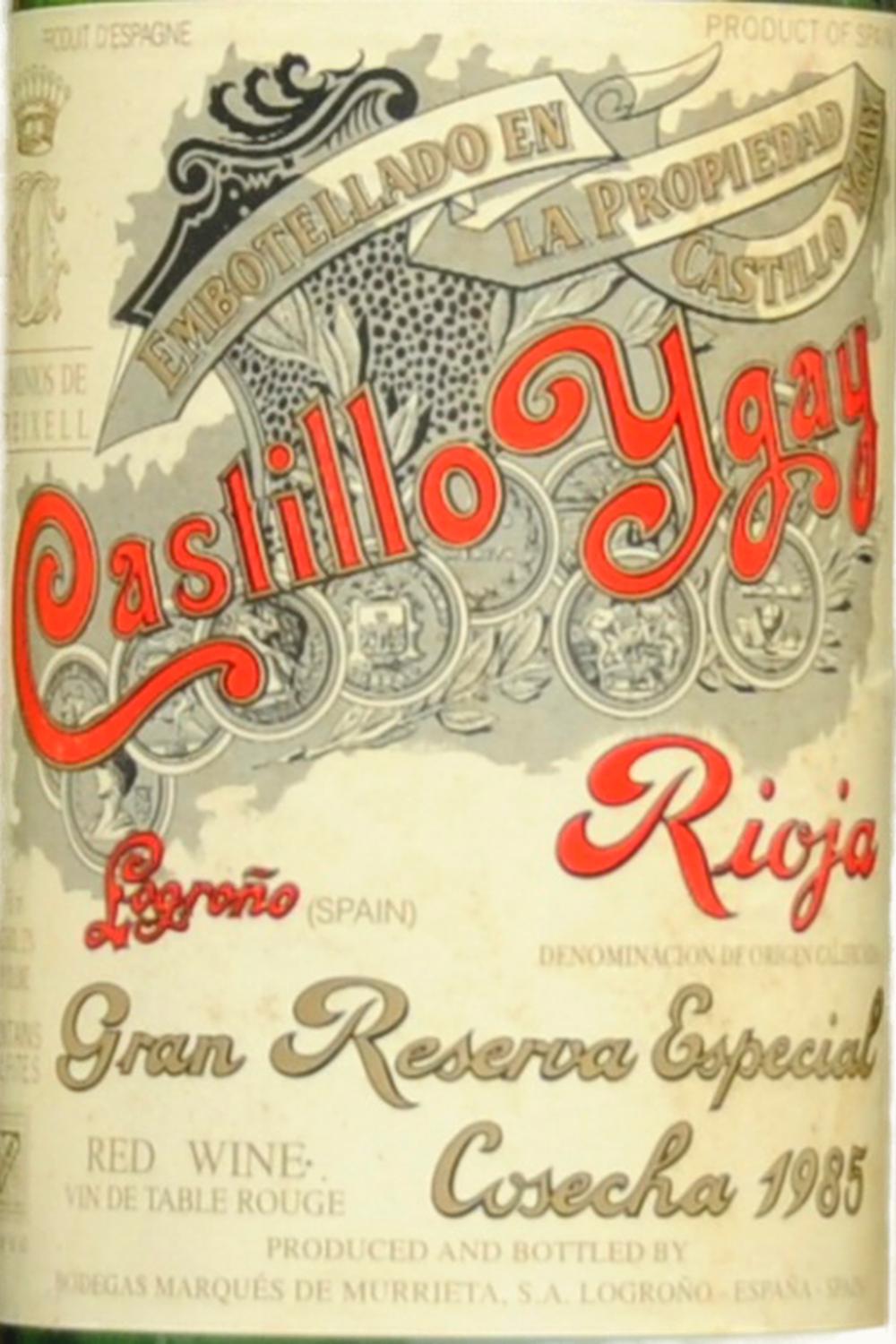 Marqués de Murrieta Marqués de Murrieta Castillo Ygay Gran Reserva Especial, 1985