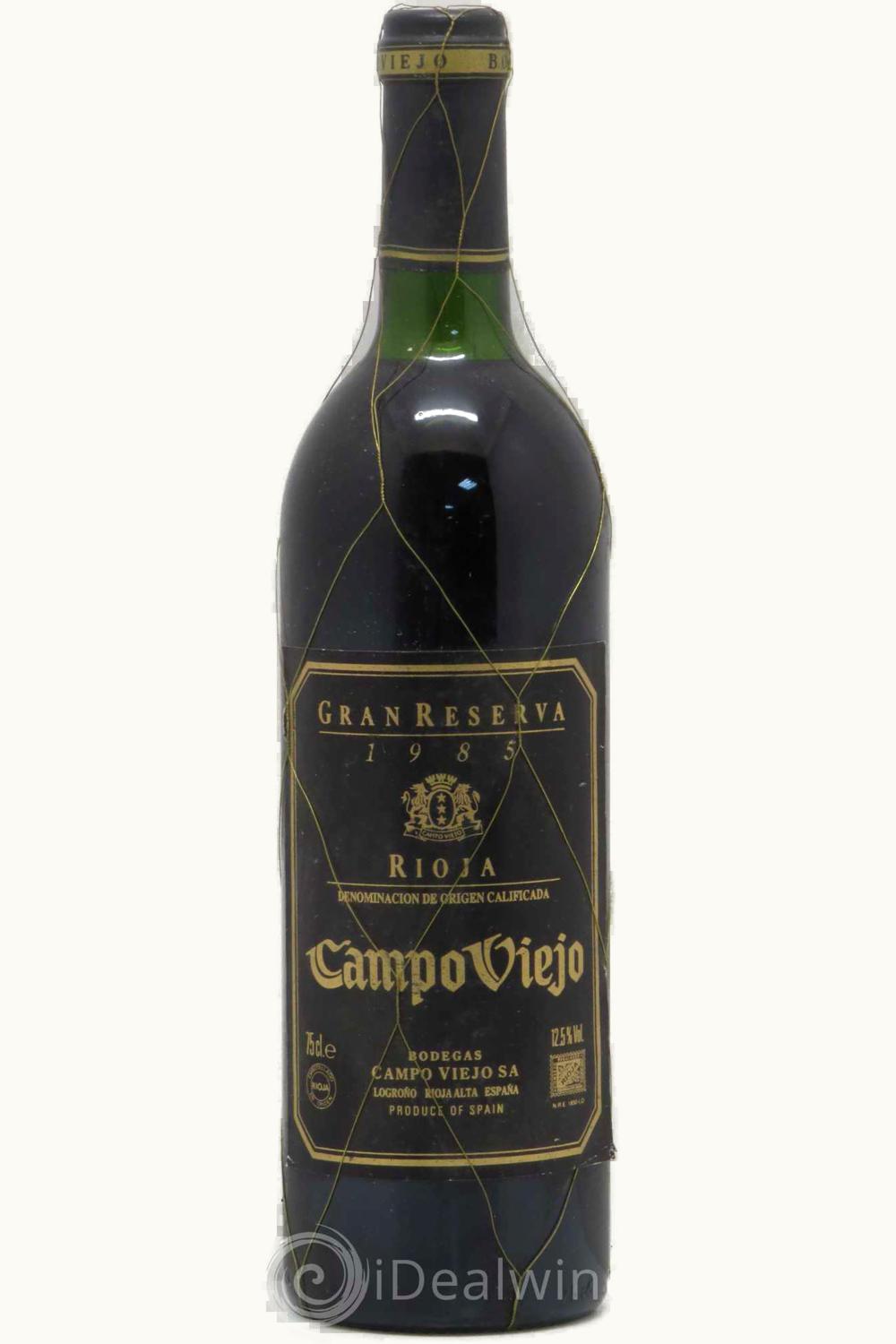 Campillo Campillo Rsrv Doca Rioja Spain, 1985