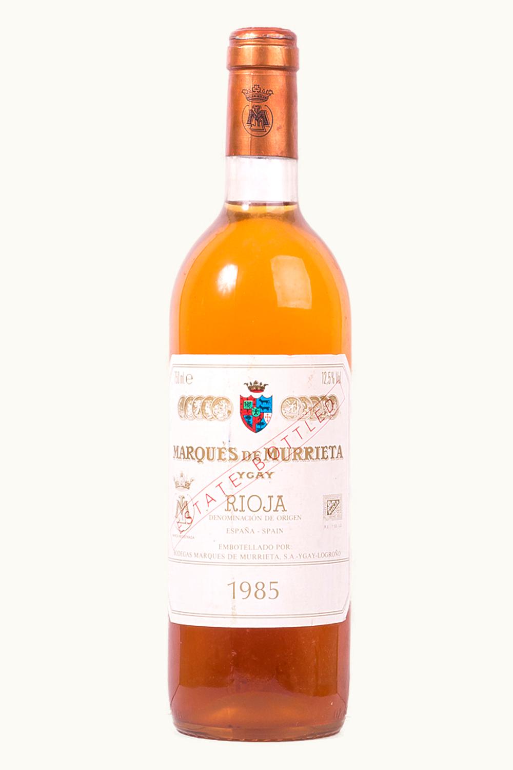 Marquis de Murrieta Marquis de Murrieta Finca Y Gay Grand Rsrv Blanco Doca Rioja Spain, 1985