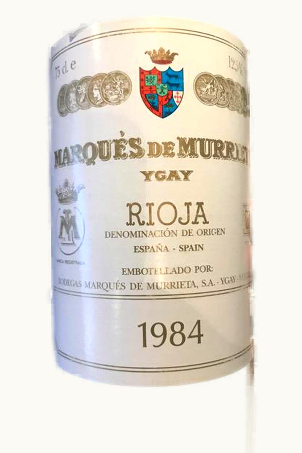 Marquis de Murrieta Marquis de Murrieta Rsrv Doca Rioja Alta Spain, 1984