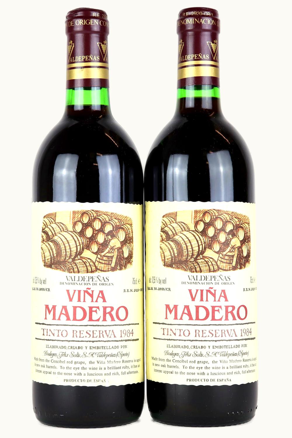VIna Madero VIna Madero Rsrv Tinto Valdepenas Spain, 1984