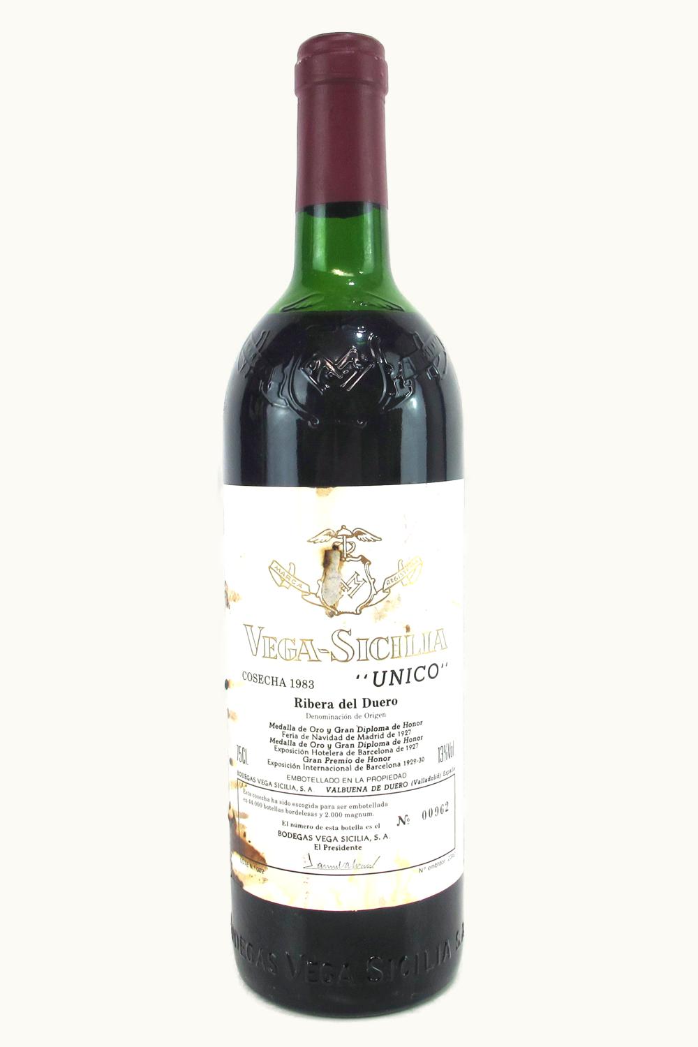 Vega Sicilia Vega Sicilia Unico Grand Rsrv Ribera Duero Spain, 1983