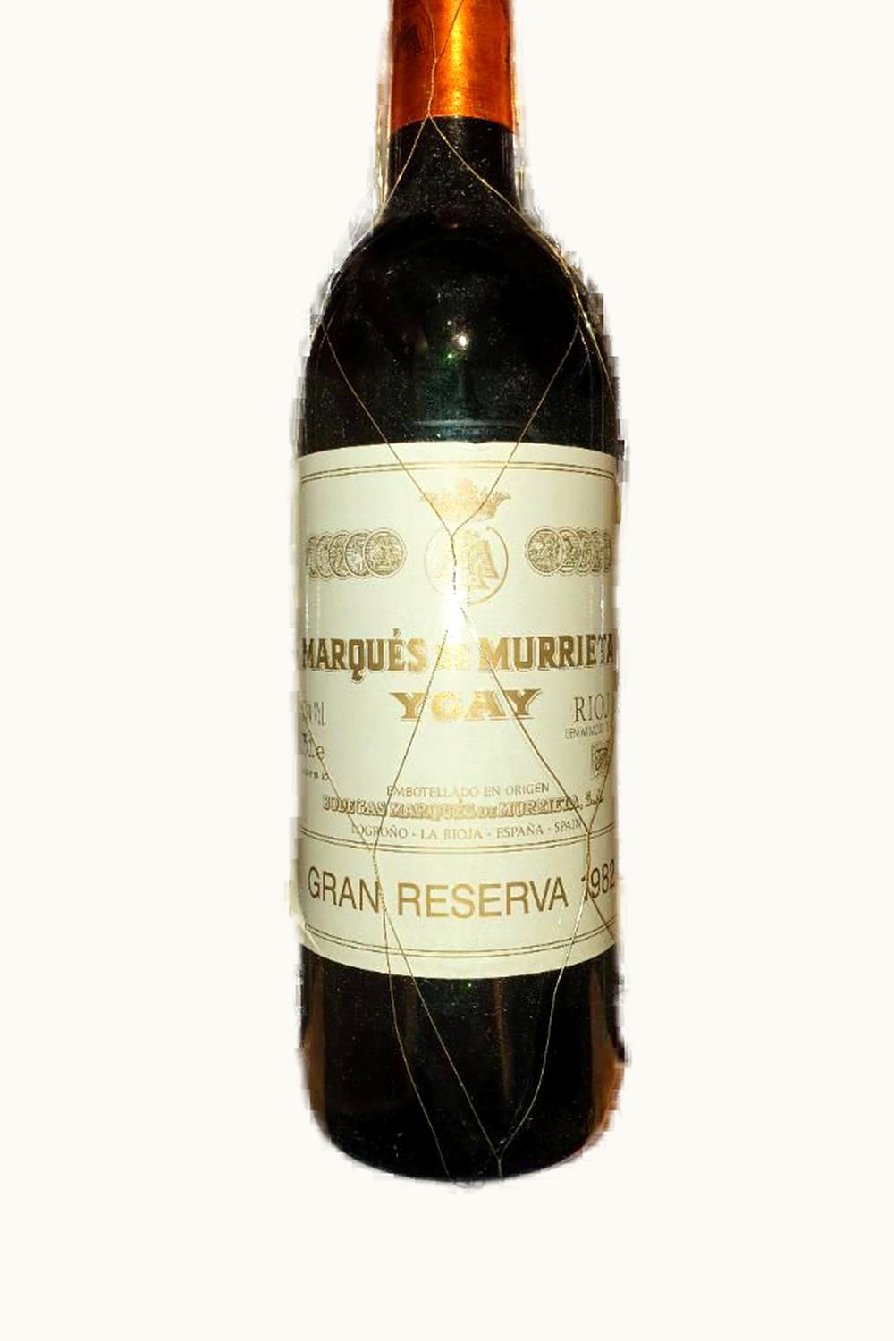 Marquis de Murrieta Marquis de Murrieta Castillo y Gay Grand Rsrv Spc Doca Rioja Alta Spain, 1983