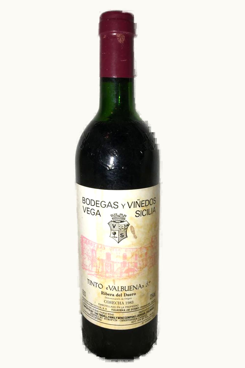 Vega Sicilia Vega Sicilia Tinto Valbuena Five Ribera Duero Spain, 1983