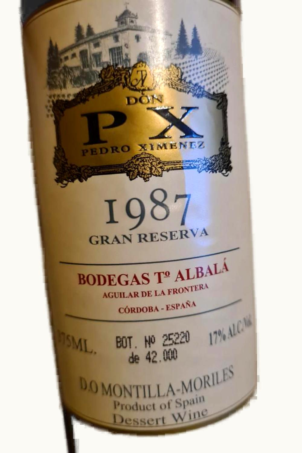 Toro Albala Toro Albala Don Pedro Ximenez Grand Rsrv Montilla Moriles Andalucia Spain, 1983