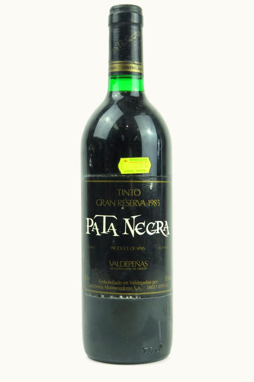 J Garcia Carrion Pata Negra Grand Rsrv Valdepenas Spain, 1983