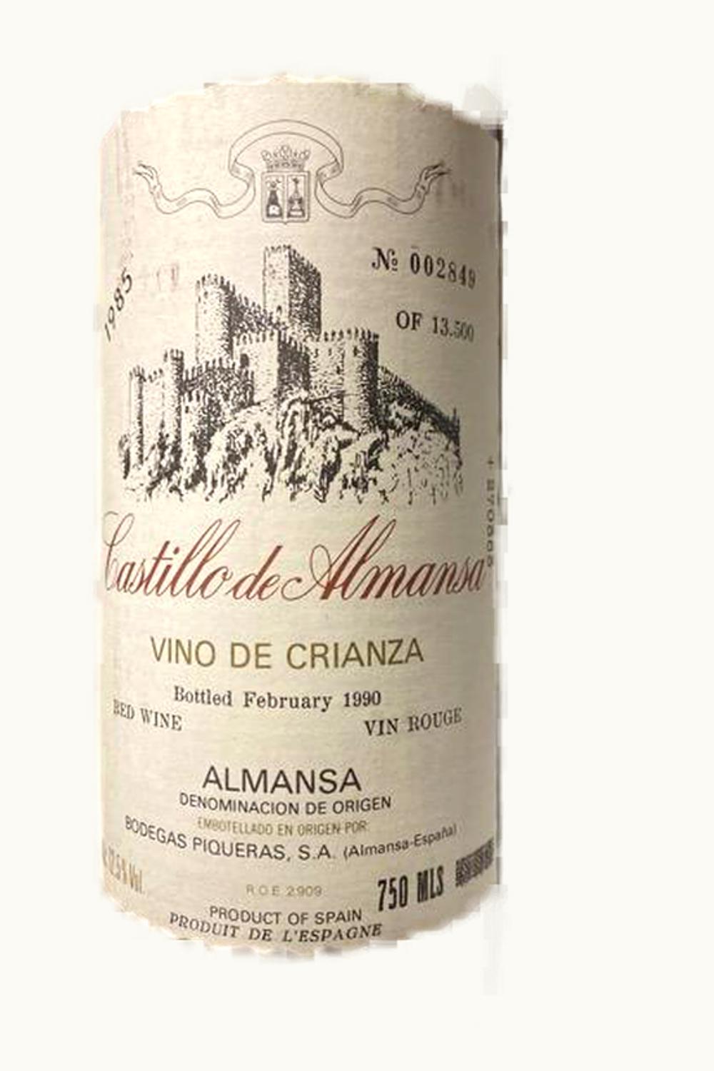 Piqueras Piqueras Castillo de Crianza Almansa Castilla La Mancha Spain, 1983