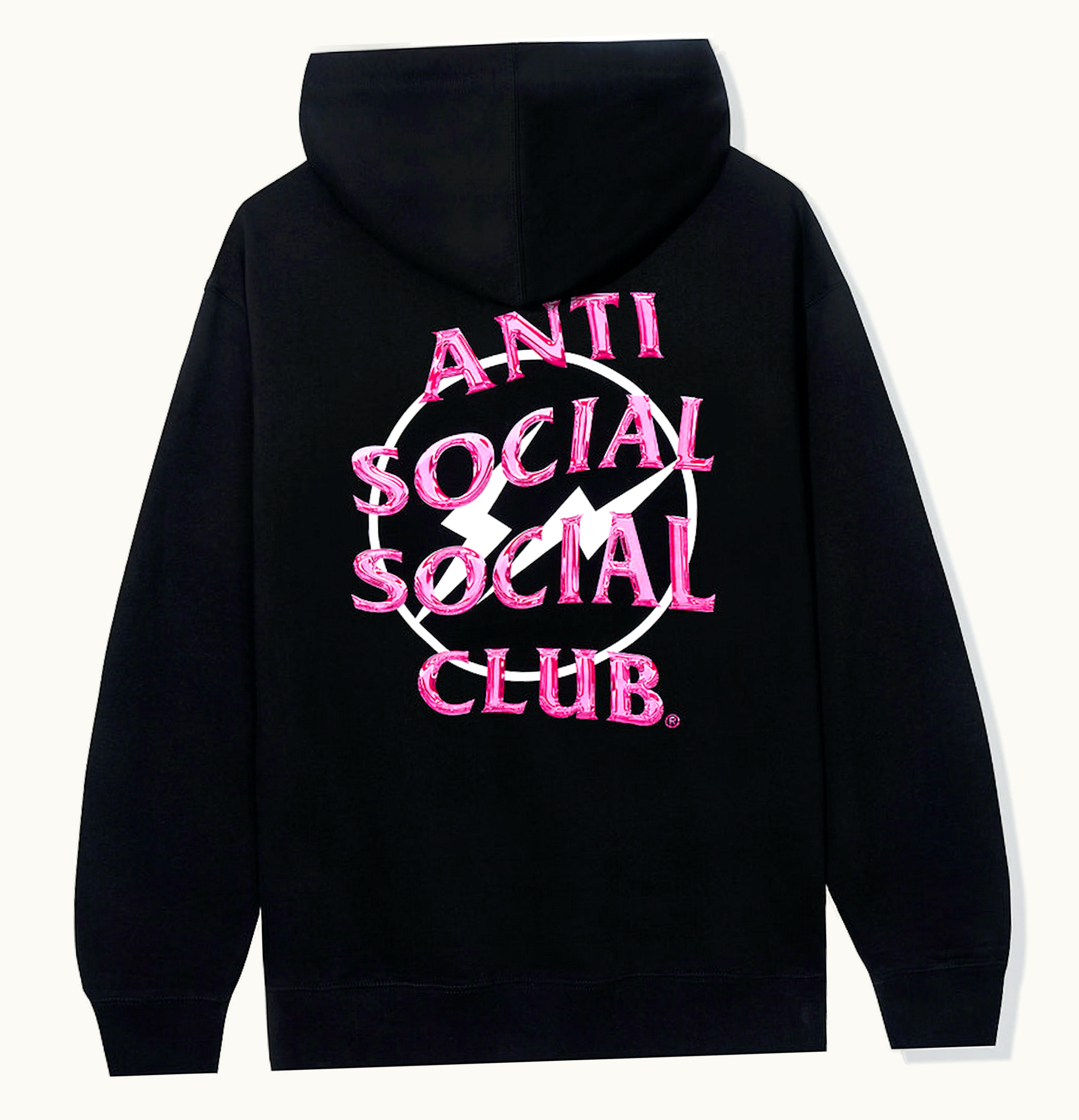 Anti Social Social Club Anti Social Social Club x Fragment Precious Petals Hoodie FW22 Black Pink