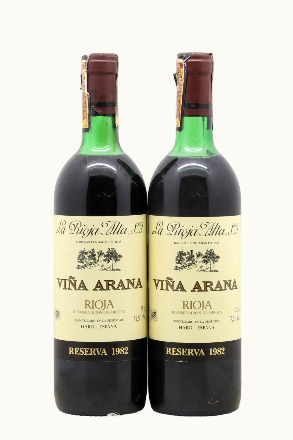 La S.A. La S.A. VIna Arana Grand Rsrv Doca Rioja Alta Spain, 1982