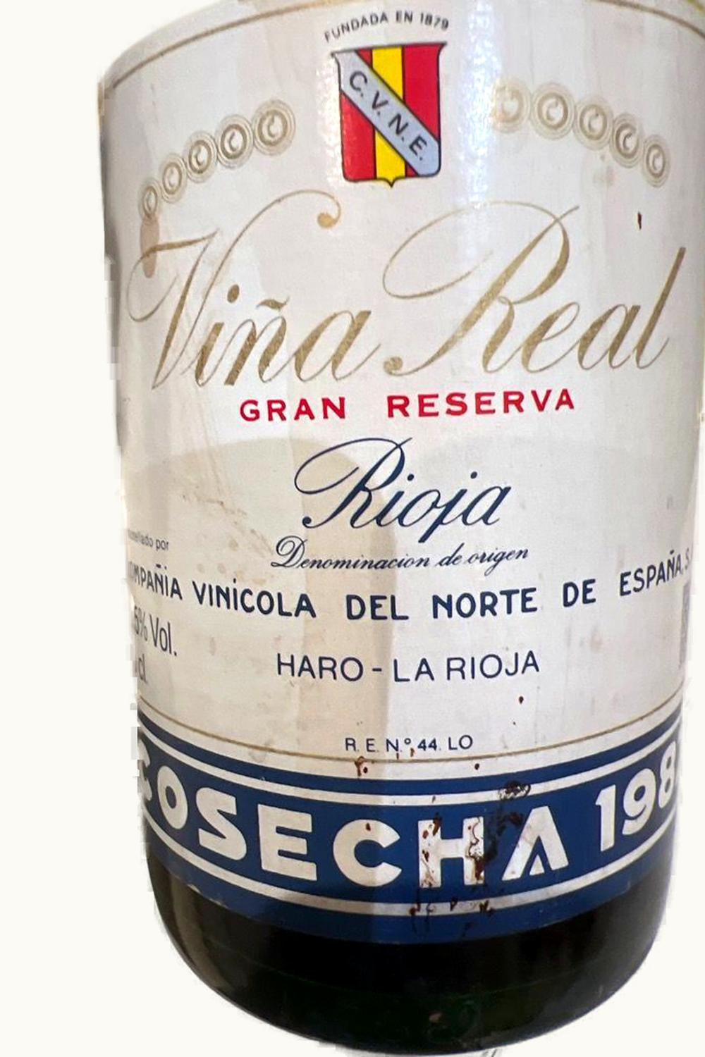 C.V.N.E. C.V.N.E. VIna Real Grand Rsrv Doca Rioja Alavesa Spain, 1982