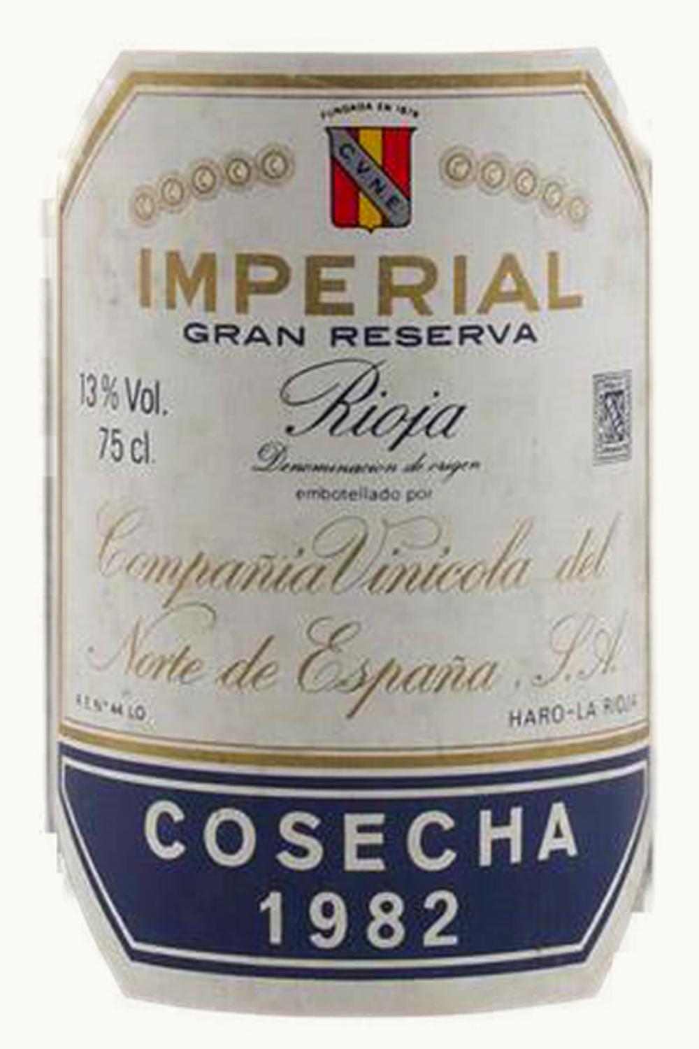 C.V.N.E. C.V.N.E. Imperiale Rsrv Doca Rioja Alta Spain, 1982