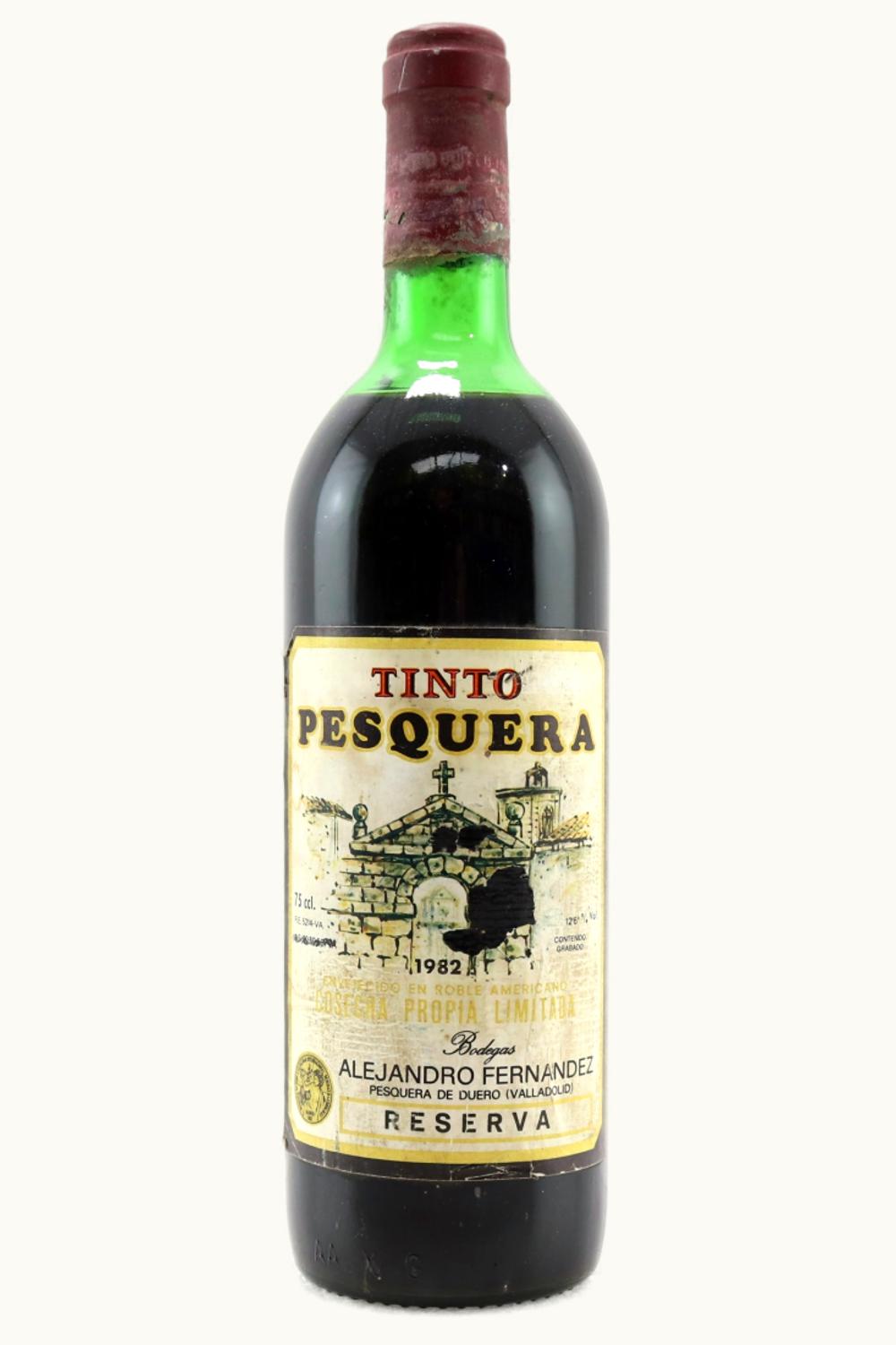 Tinto Pesquera Crianza Ribera Duero Spain, 1982