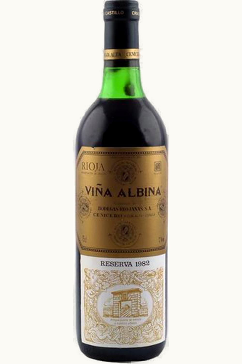 Riojana Riojana VIna Albina Rsrv Doca Rioja Alta Spain, 1982