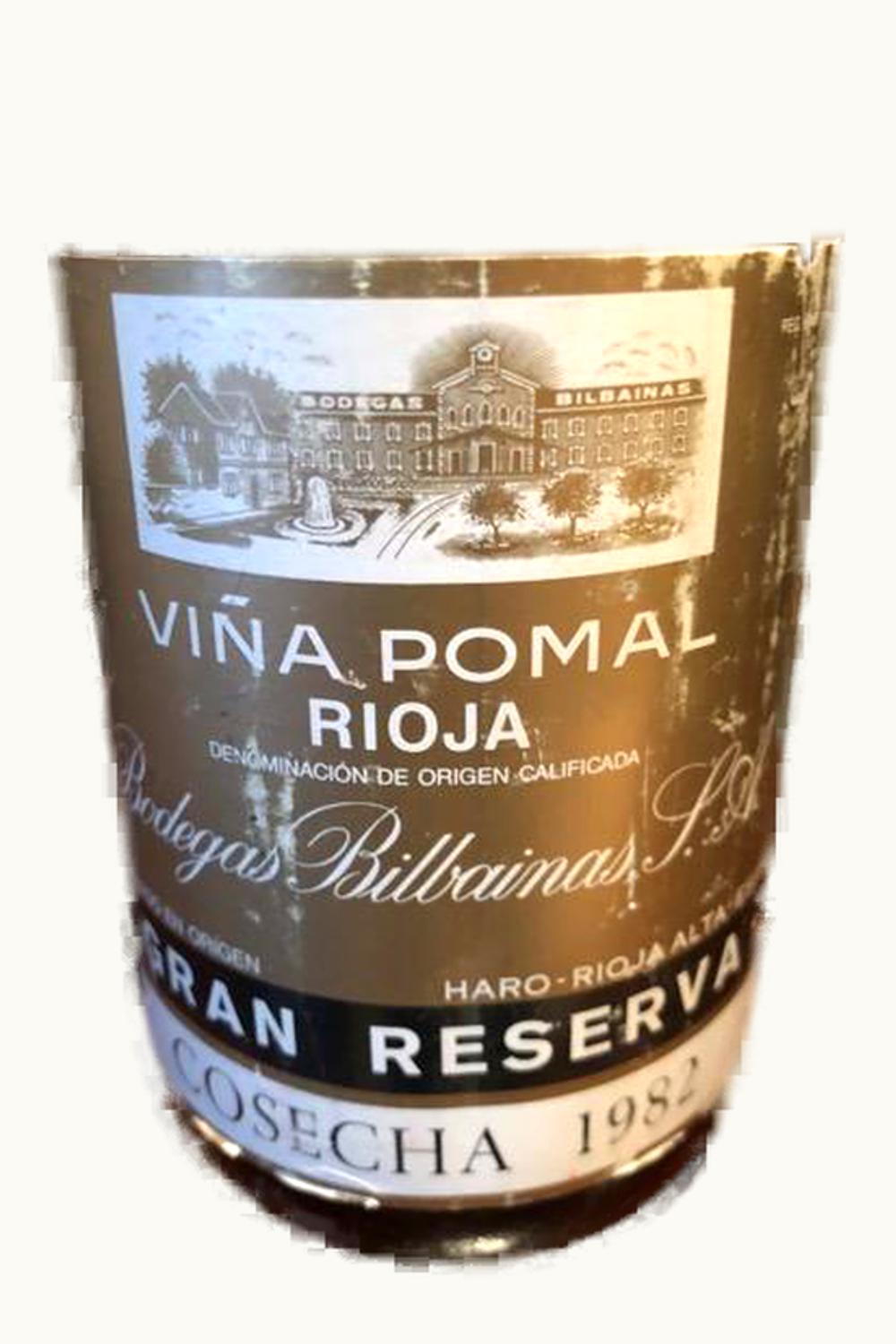 Bilbainas VIna Pomal Grand Rsrv Doca Rioja Alta Spain, 1982