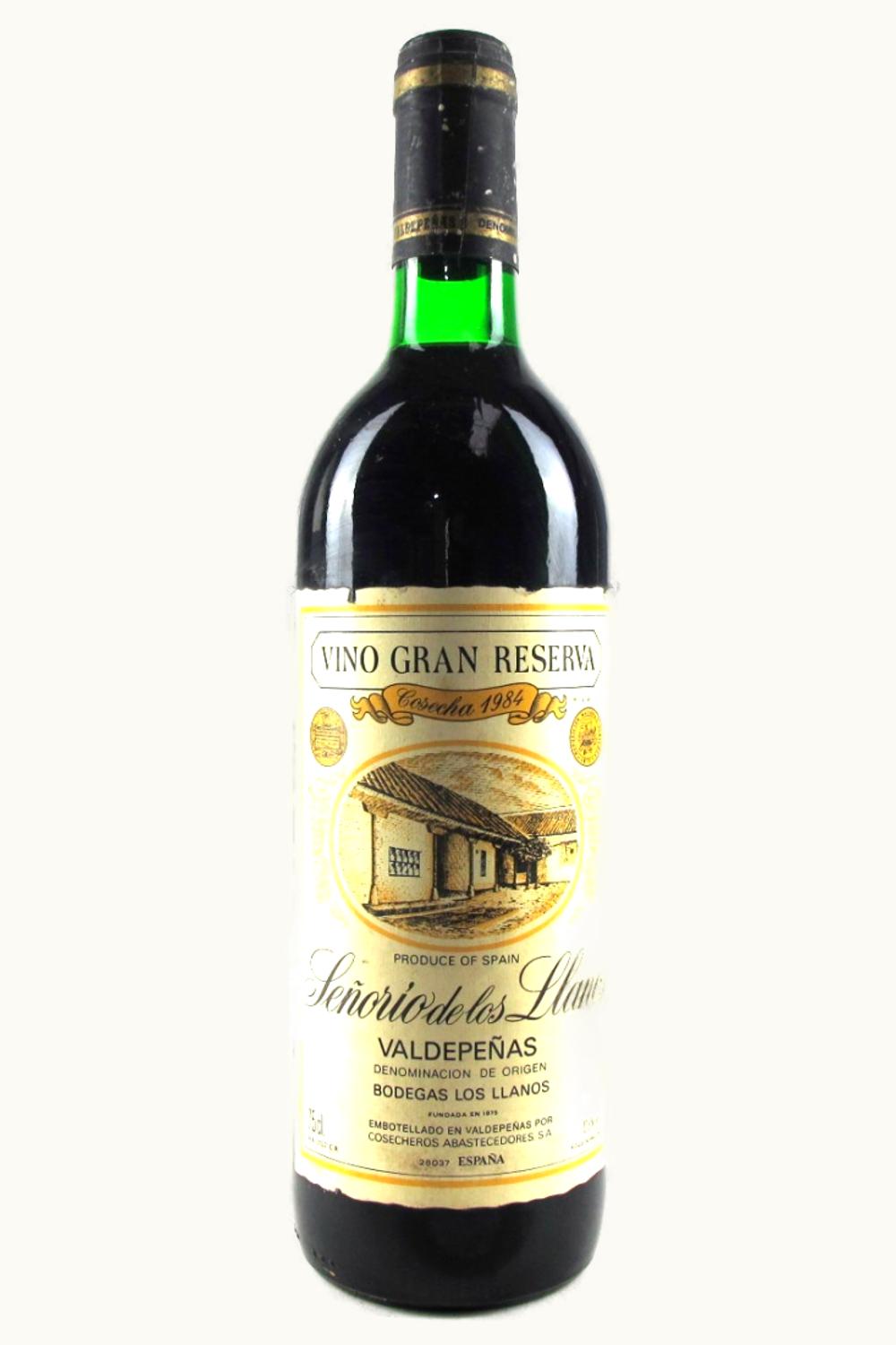 J Garcia Carrion Senorio de los Llano Rsrv Valdepenas Castilla La Mancha Spain, 1982