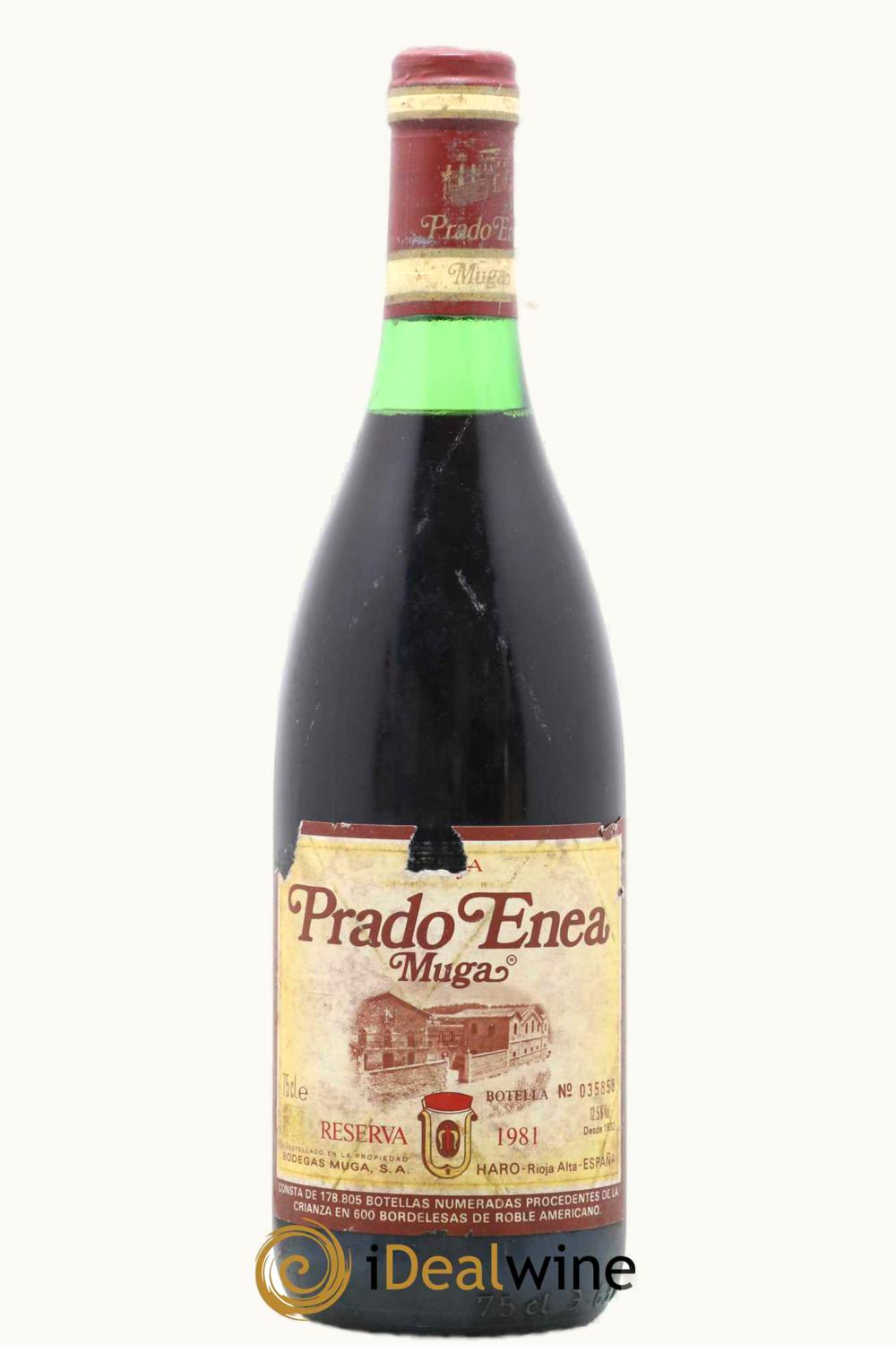 Muga Prado Enea Grand Rsrv Doca Rioja Alta Spain, 1981