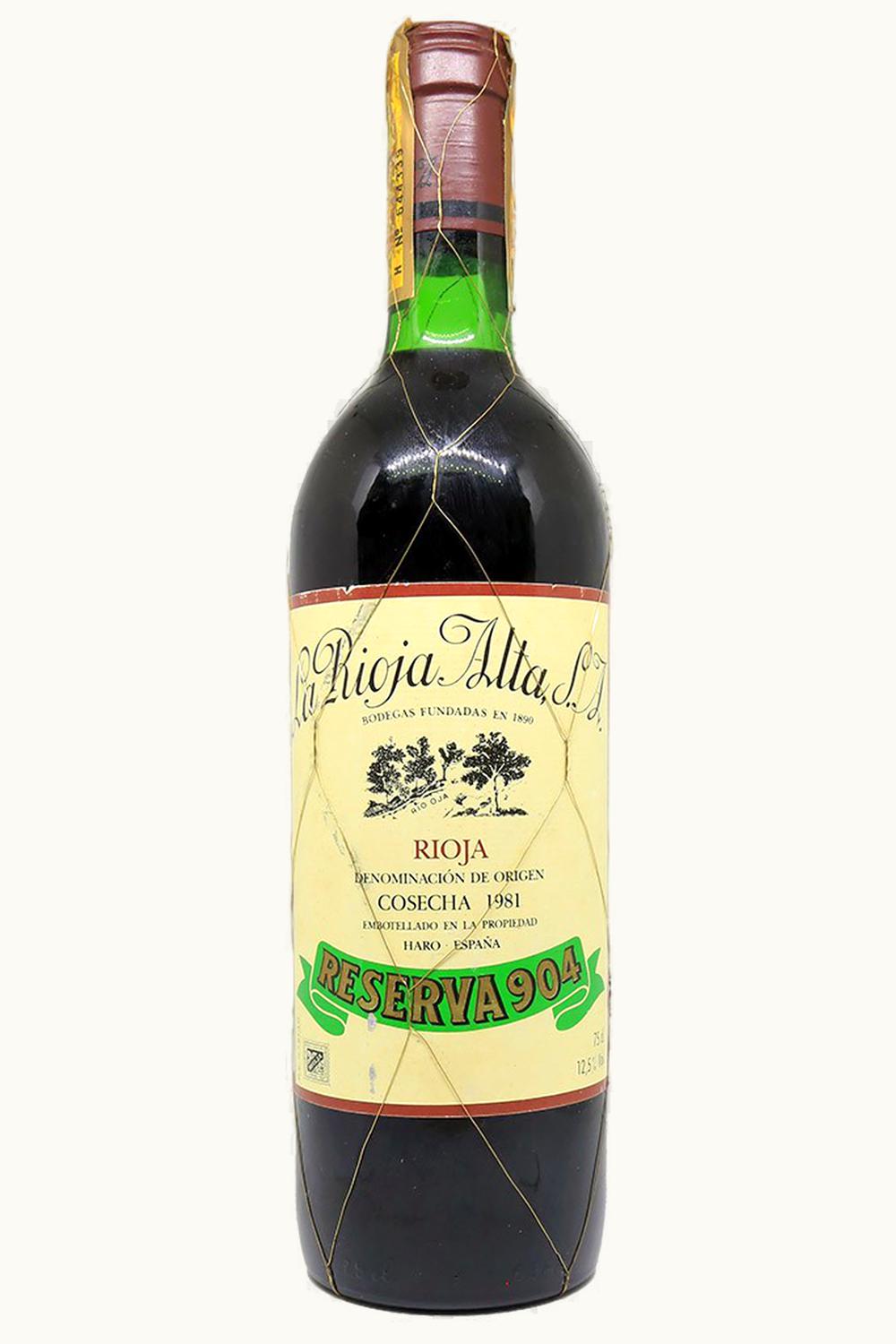 La S.A. La S.A. Grand Rsrv 904 Doca Rioja Alta Spain, 1981