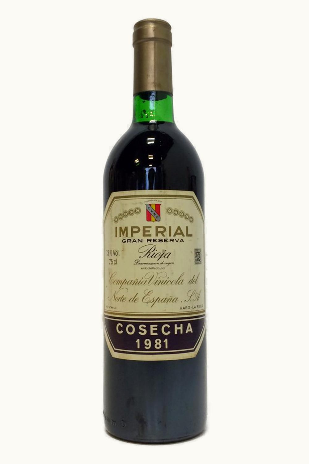 C.V.N.E. C.V.N.E. Imperiale Rsrv Doca Rioja Alta Spain, 1981