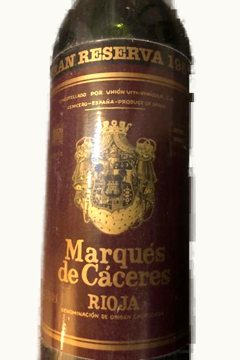 Marques de Caceres Grand Rsrv Doca Rioja Alta Spain, 1981