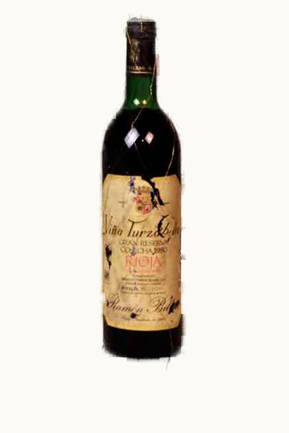 Ramón Bilbao Ramón Bilbao Viña Turzaballa Gran Reserva D.O.Ca. Rioja Alta, 1980