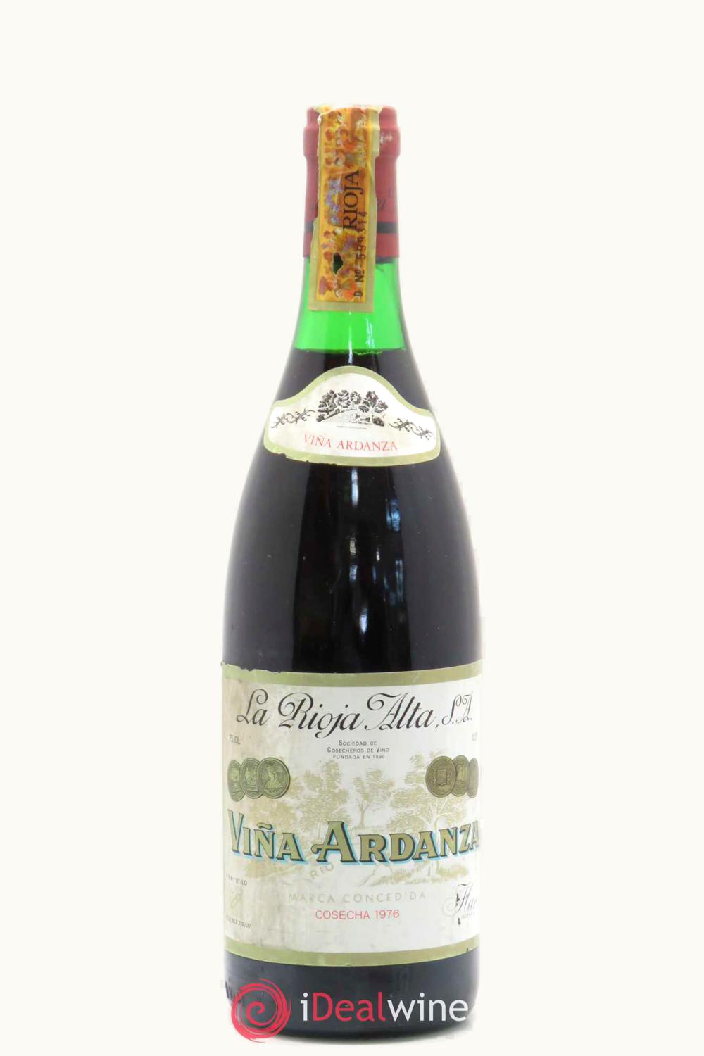 La S.A. La S.A. Viña Ardanza Reserva D.O.Ca. Rioja Alta, 1976
