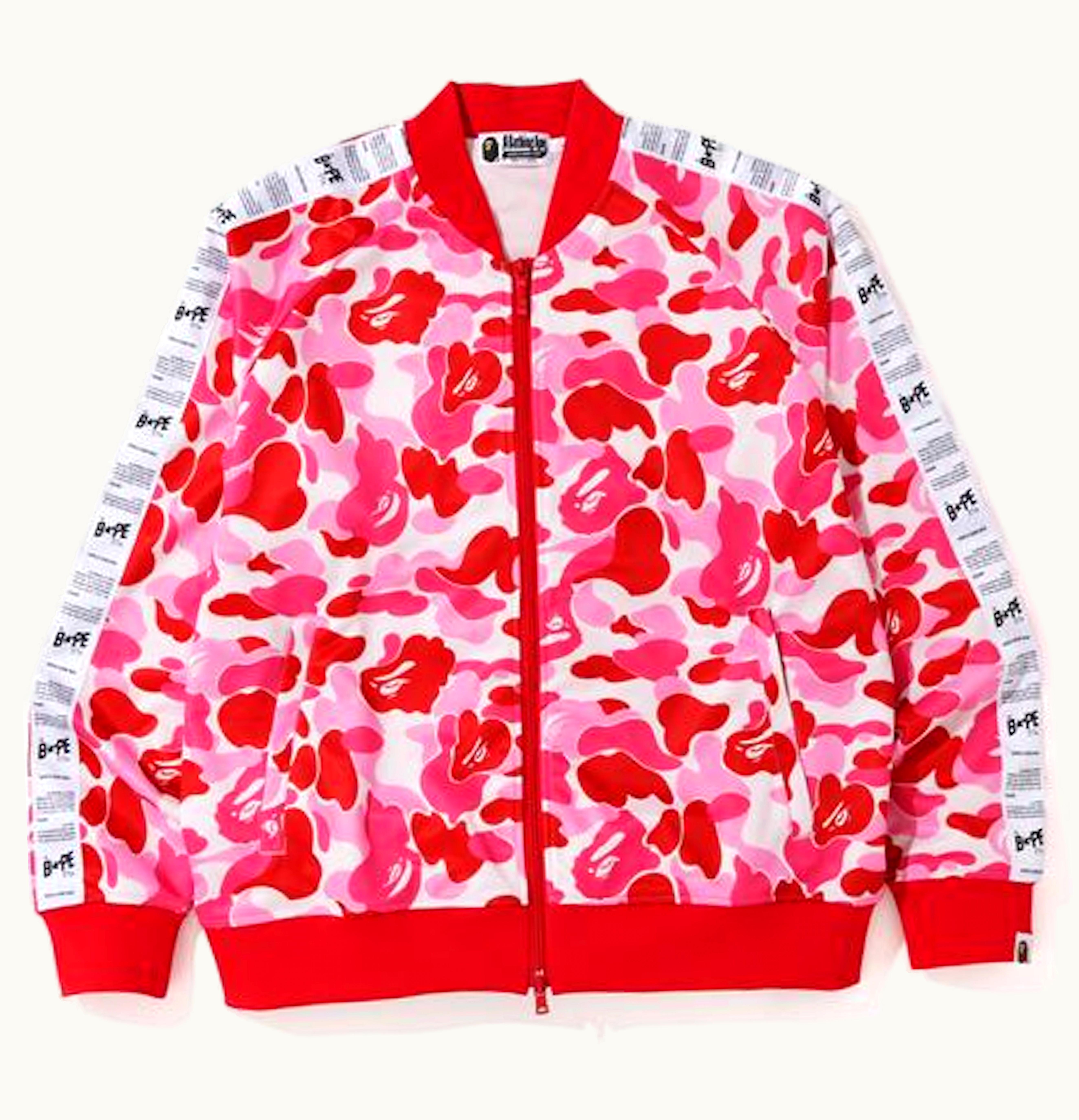 BAPE BAPE ABC Bapesta Tape Jersey Top Pink