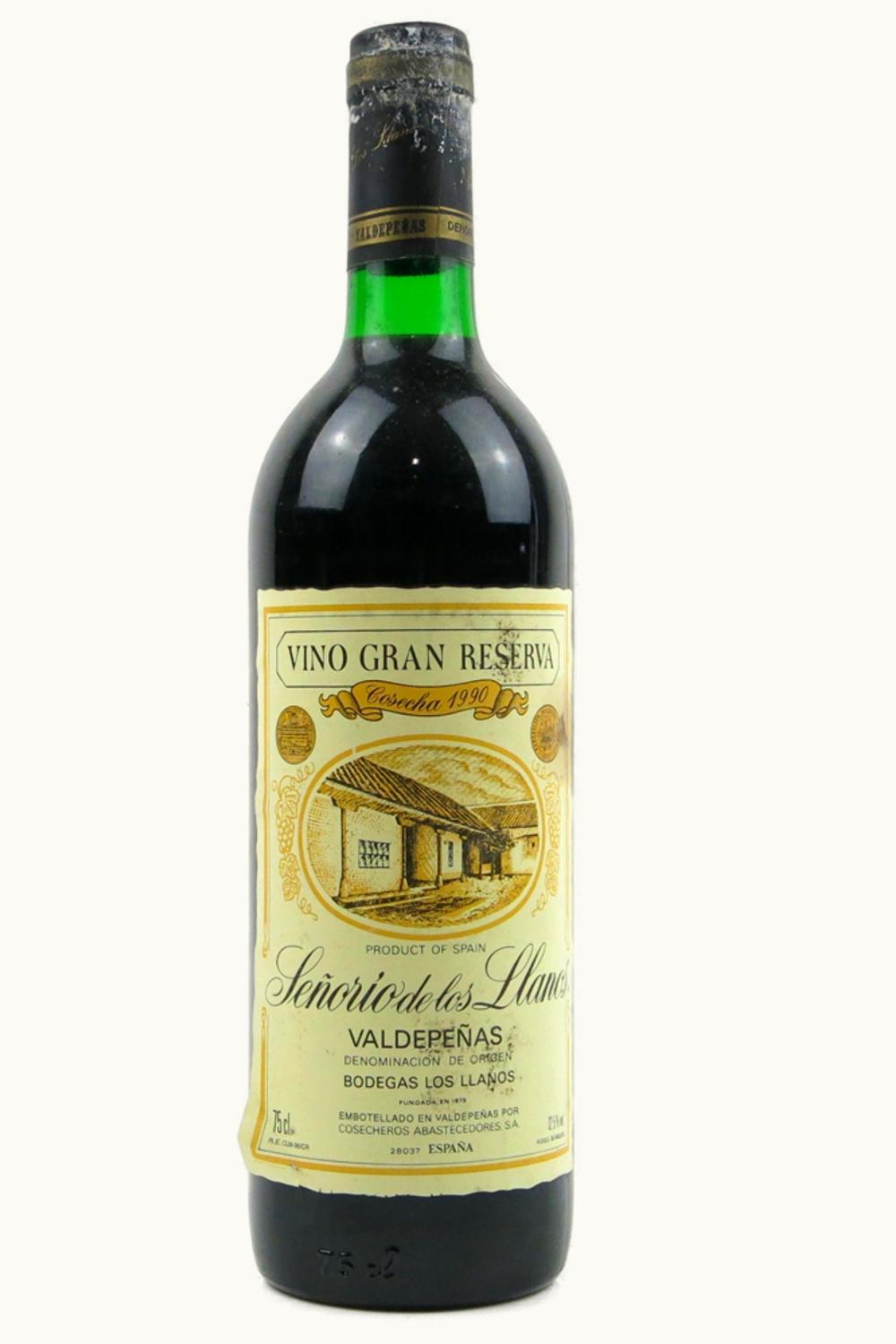 J. García Carrión J. García Carrión Señorío de los Llano Gran Reserva Valdepeñas, Castilla-La Mancha, 1975