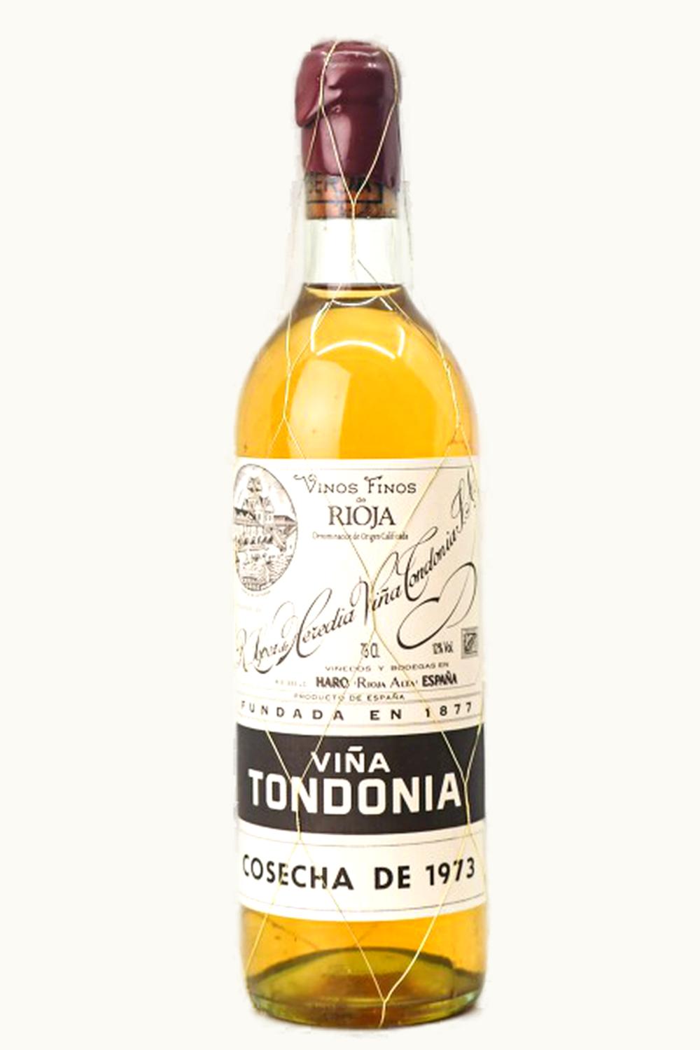R. López de Heredia R. López de Heredia Viña Tondonia Gran Reserva Blanco D.O.Ca. Rioja Alta, 1973