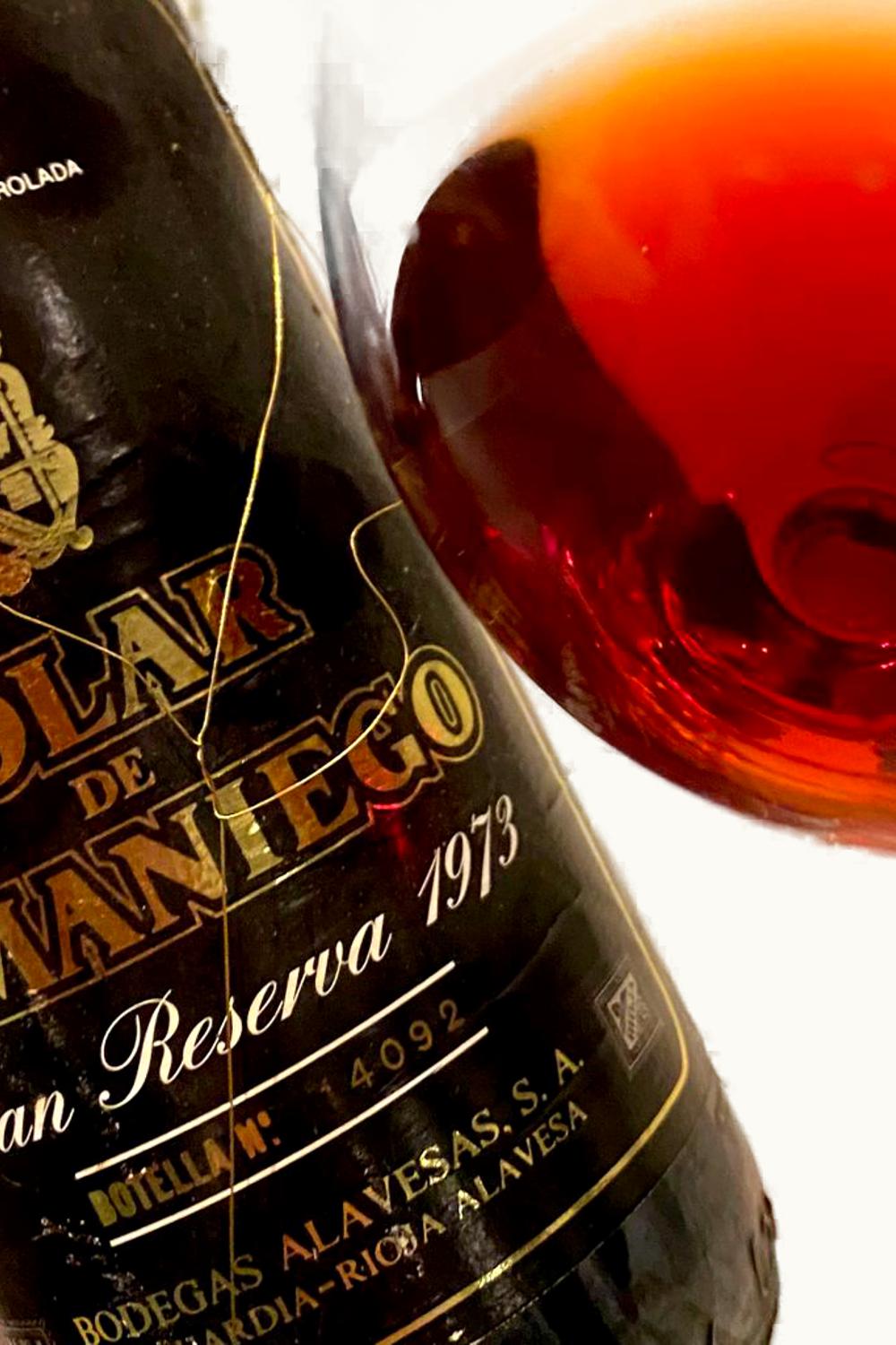 Solar de Samaniego Gran Reserva D.O.Ca. Rioja Alavesa, 1973