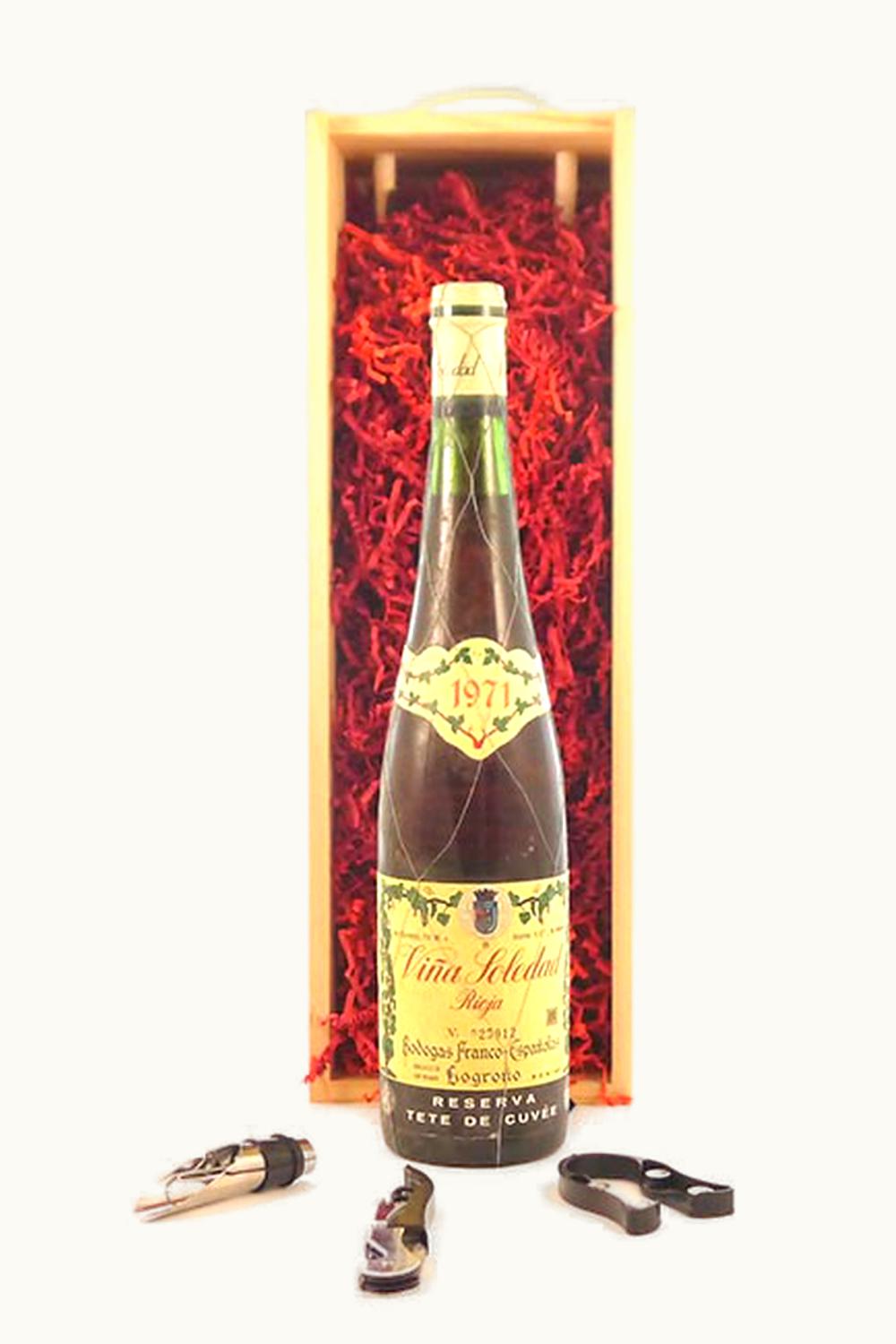 Franco Bordón Franco Bordons Viña Sole Select Tête de Cuvée Reserva D.O.Ca. Rioja, 1971
