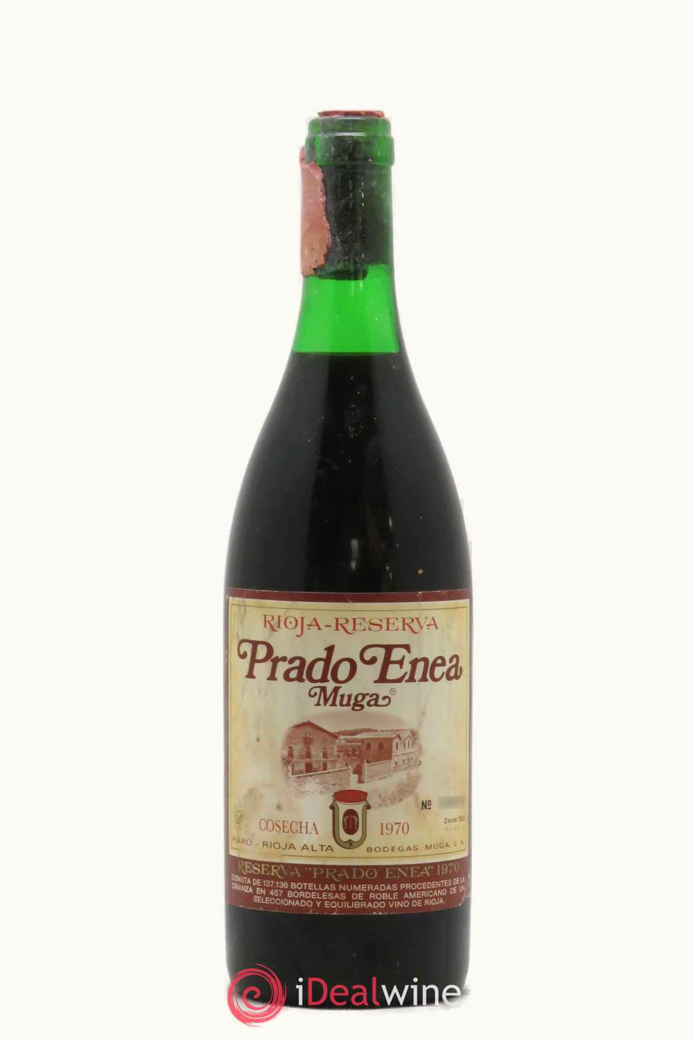 Muga Prado Enea Gran Reserva D.O.Ca. Rioja Alta, 1970