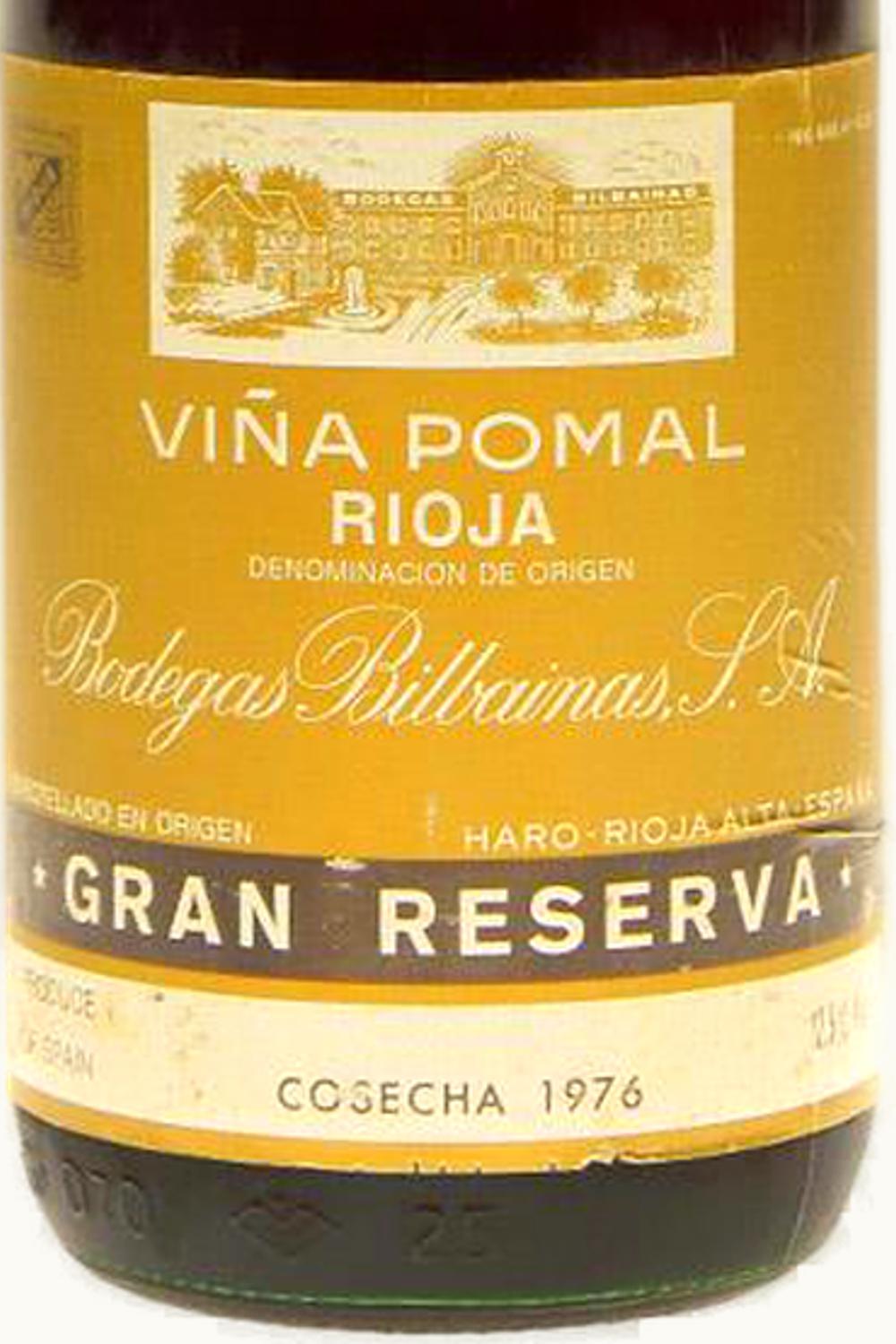 Bilbainas Viña Pomal Gran Reserva D.O.Ca. Rioja Alta, 1970