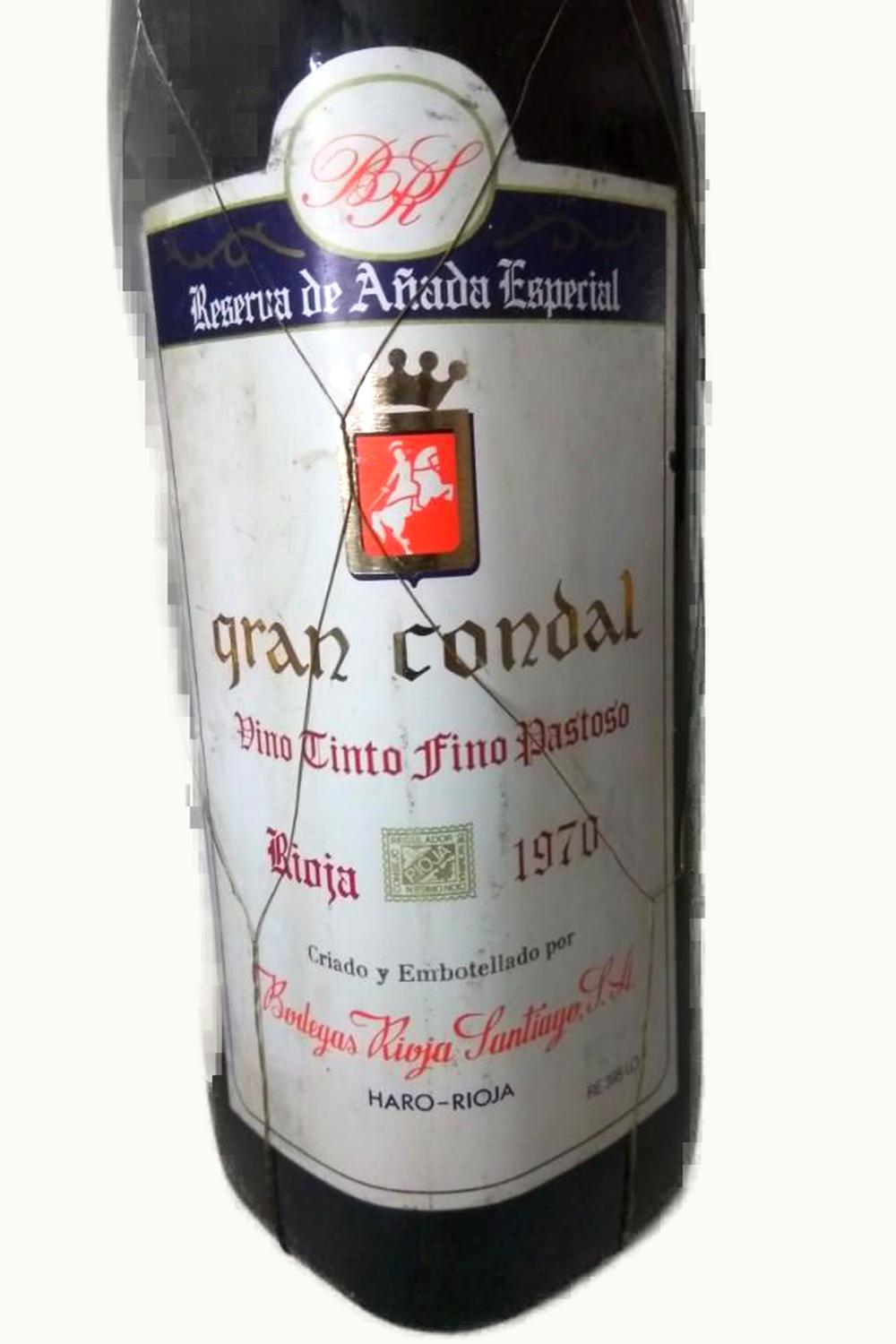 Santiago Reserva de Anades Spc Yago Condal D.O.Ca. Rioja, 1970