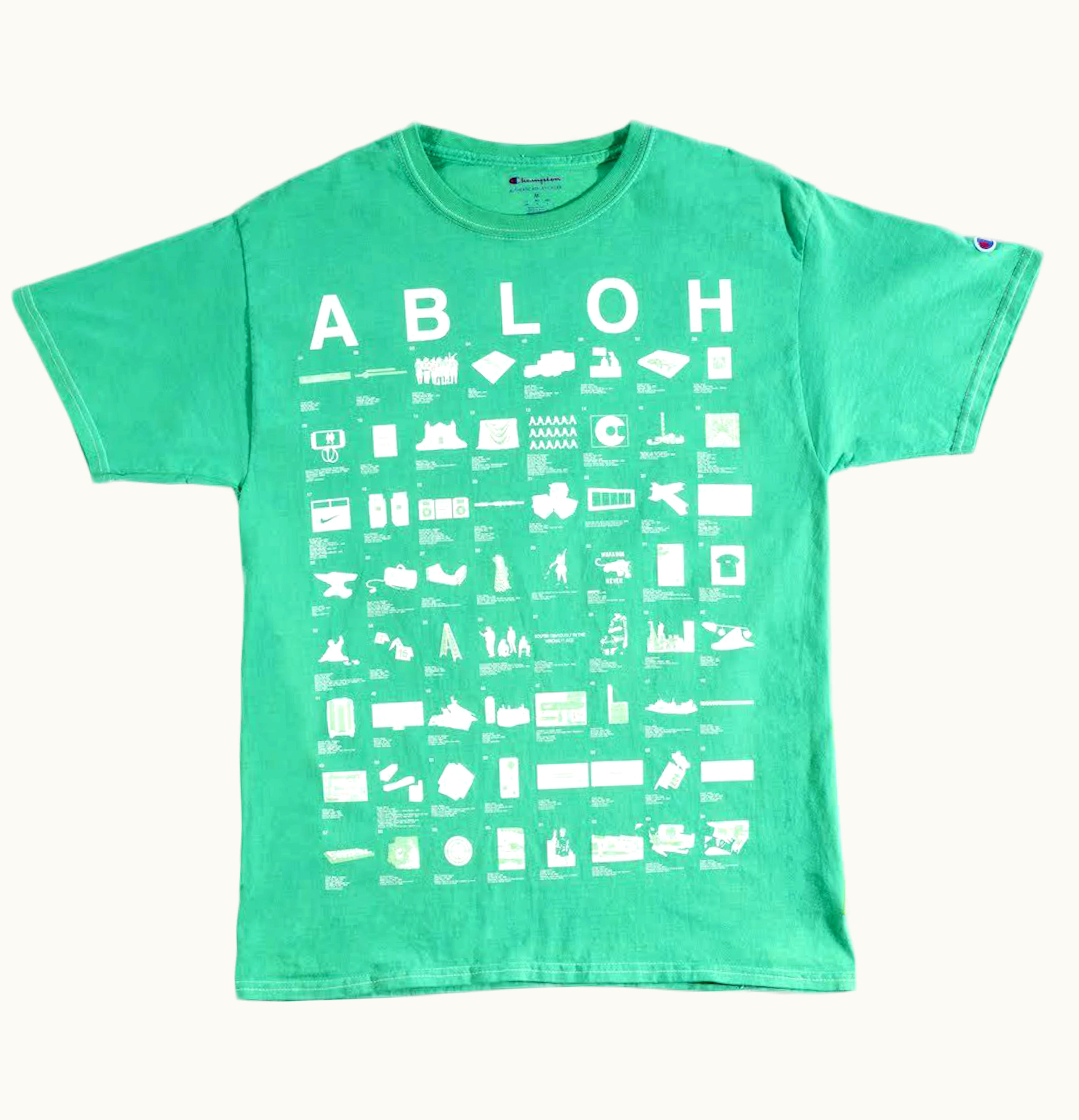 Virgil Abloh Virgil Abloh ICA Collection T shirt Green