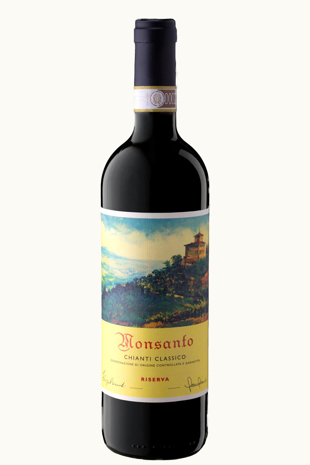 Castello di Monsanto Castello di Monsanto Riserva DOCG Chianti Classico Tuscany Italy, 2017