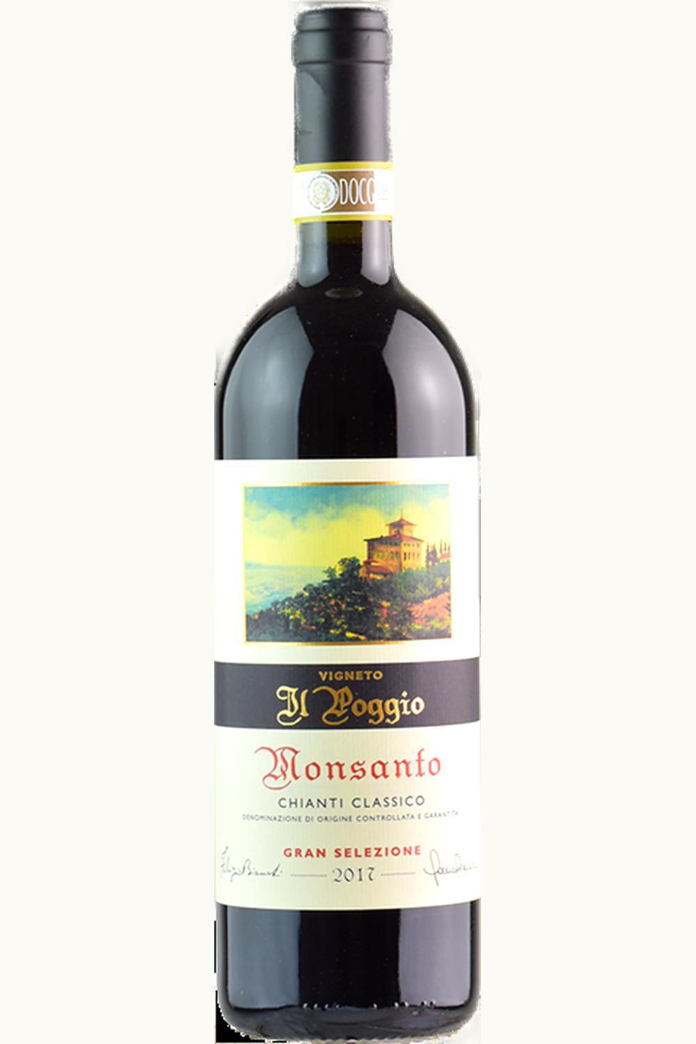 Castello di Monsanto Castello di Monsanto Poggio Riserva Grand Selezione DOCG Chianti Classico Tuscany Italy, 2017