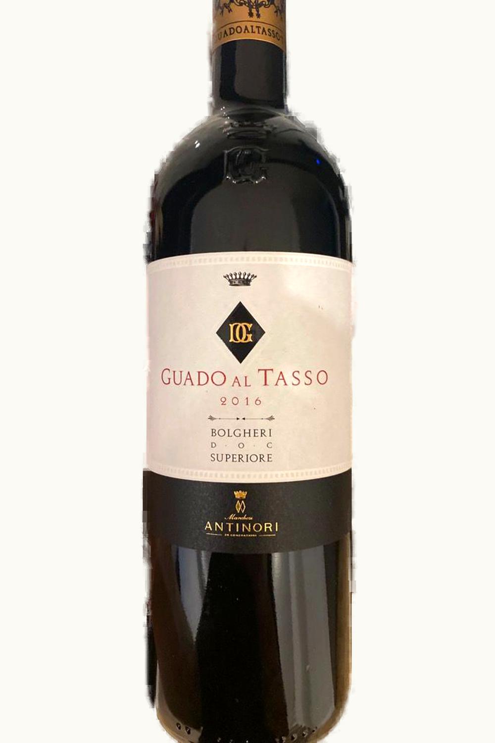 Marchesi Antinori Marchesi Antinori Tenute Guado Tasso Superior Bolgheri Tuscany Italy, 2016