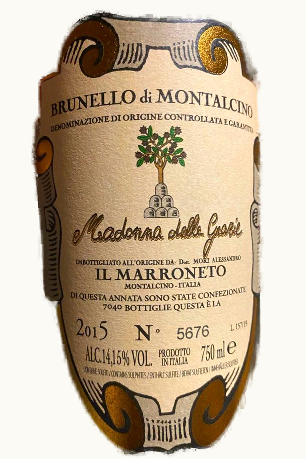 Marroneto Marroneto Madonna Grazie Brunello di Montalcino, 2015