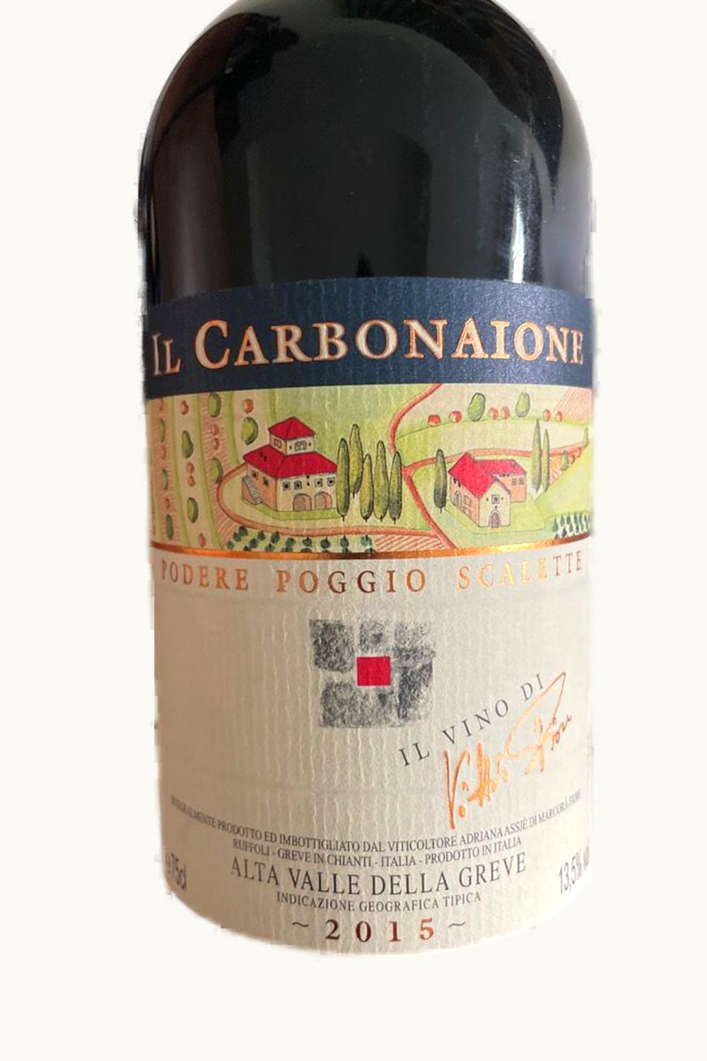 Podere Poggio Scalette Carbonaione Alta Valle della Greve IGT, 2015