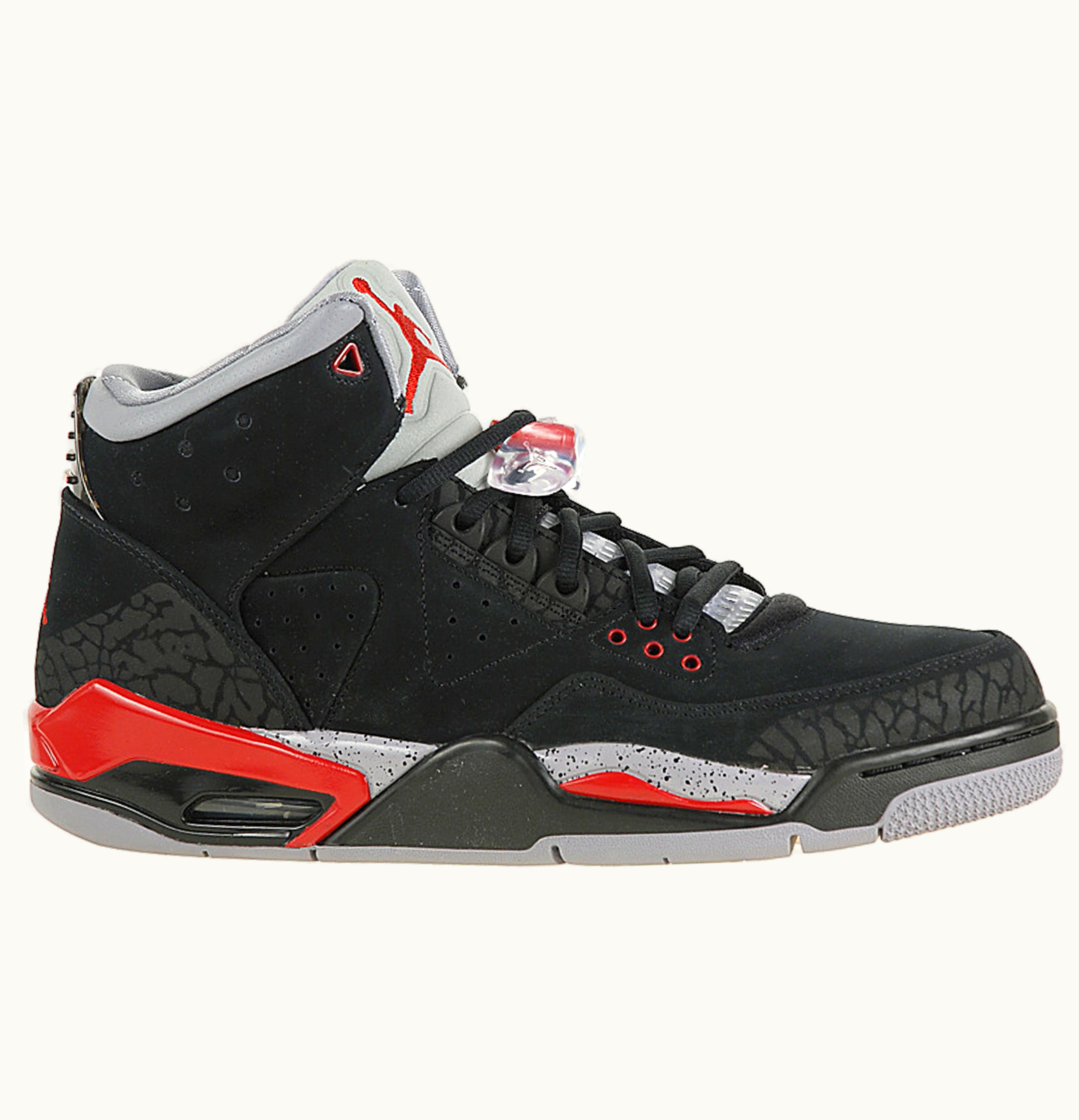 Jordan Air Jordan Rare Air Black Red Cement