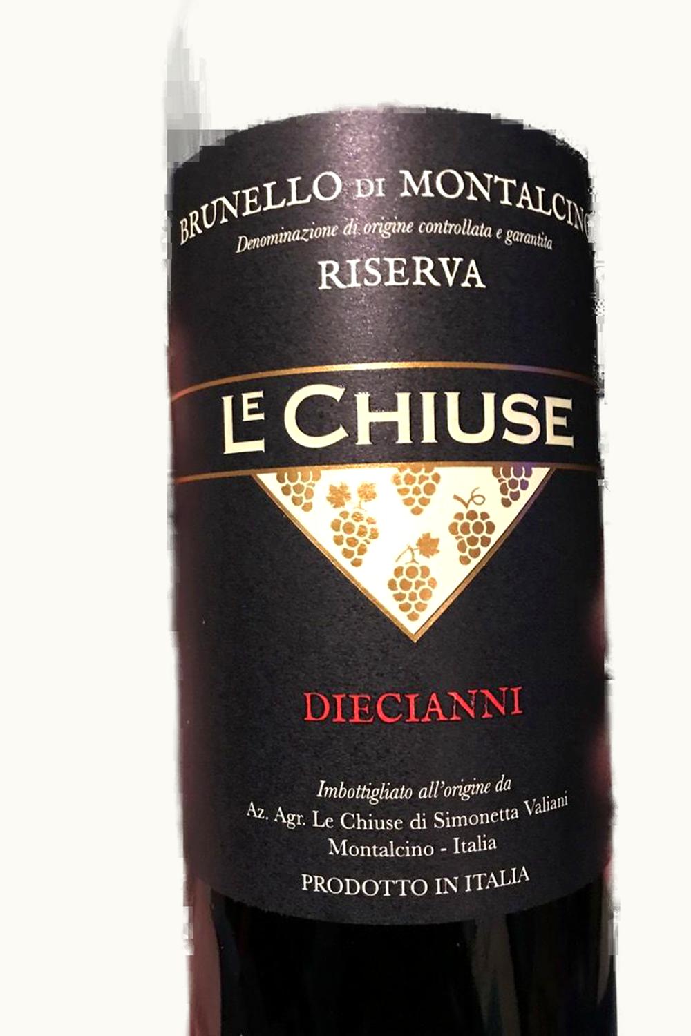 Le Chiuse Diecianni Riserva DOCG Brunello di Montalcino, 2012