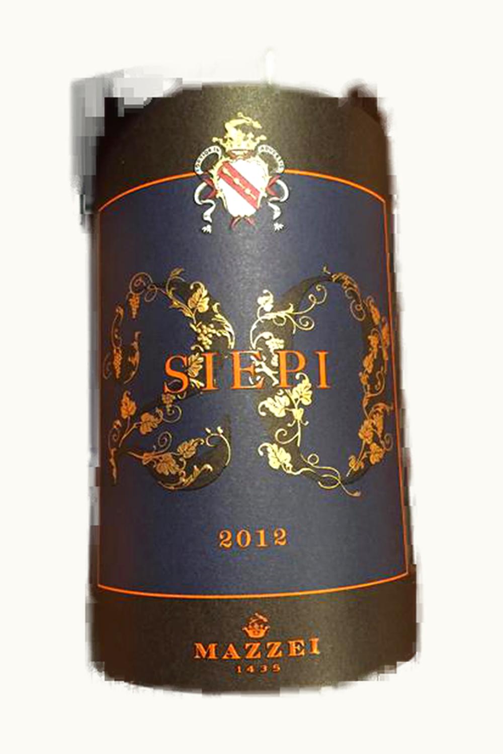 Mazzei Castello di Fonterutoli Mazzei Castello di Fonterutoli Siepi Tuscany IGP, 2012