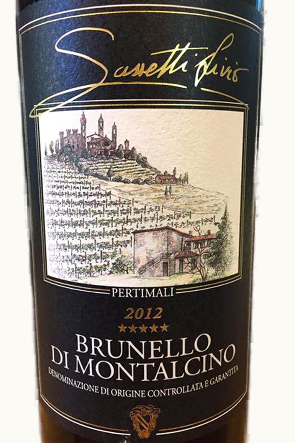 Sassetti Livio Pertimali Riserva DOCG Brunello di Montalcino, 2012