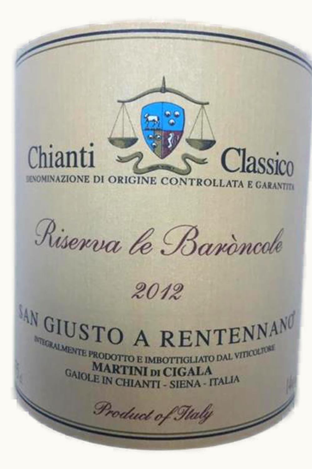 St. Giusto a Rentennano St. Giusto a Rentennano DOCG Chianti Classico, 2012